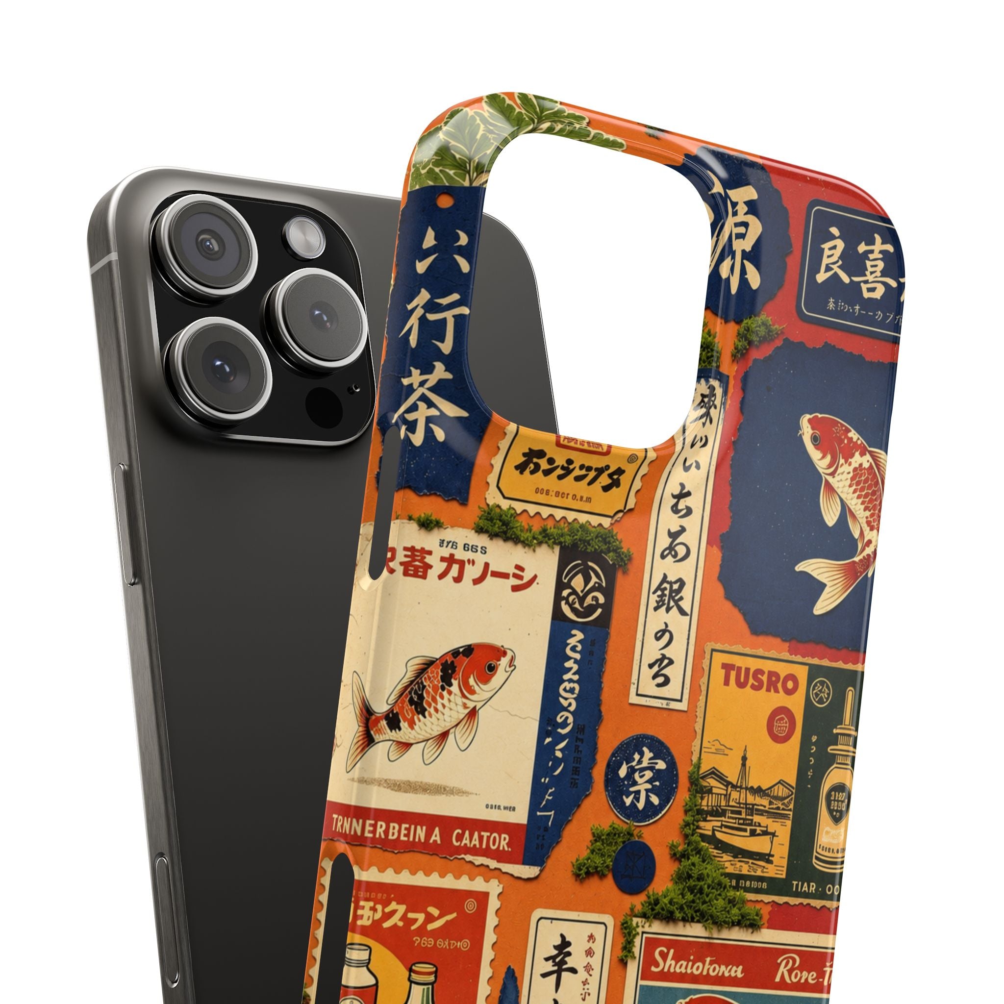 Vintage Japanese Koi Phone Case