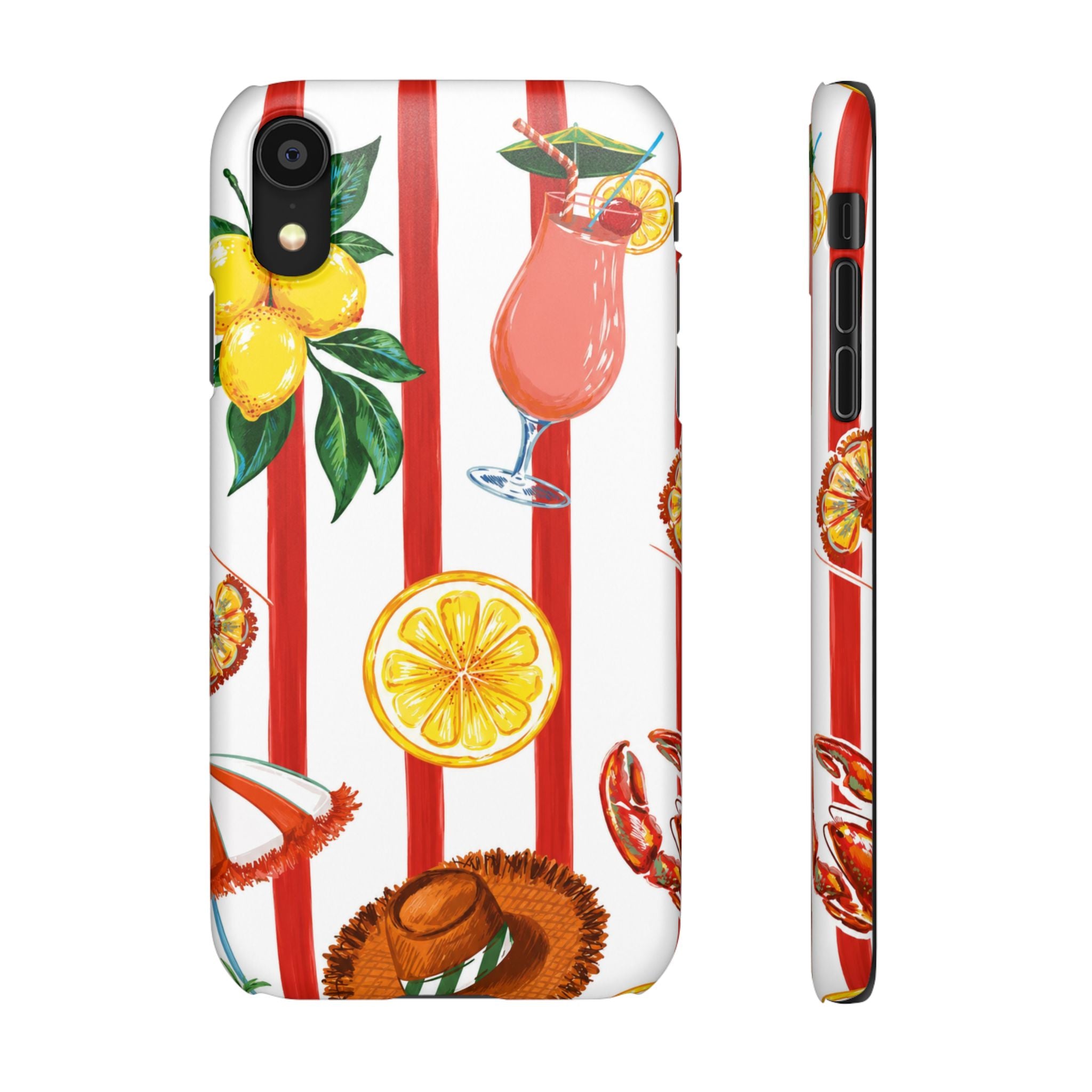 Lemon Coast – Summer Citrus Phone Case