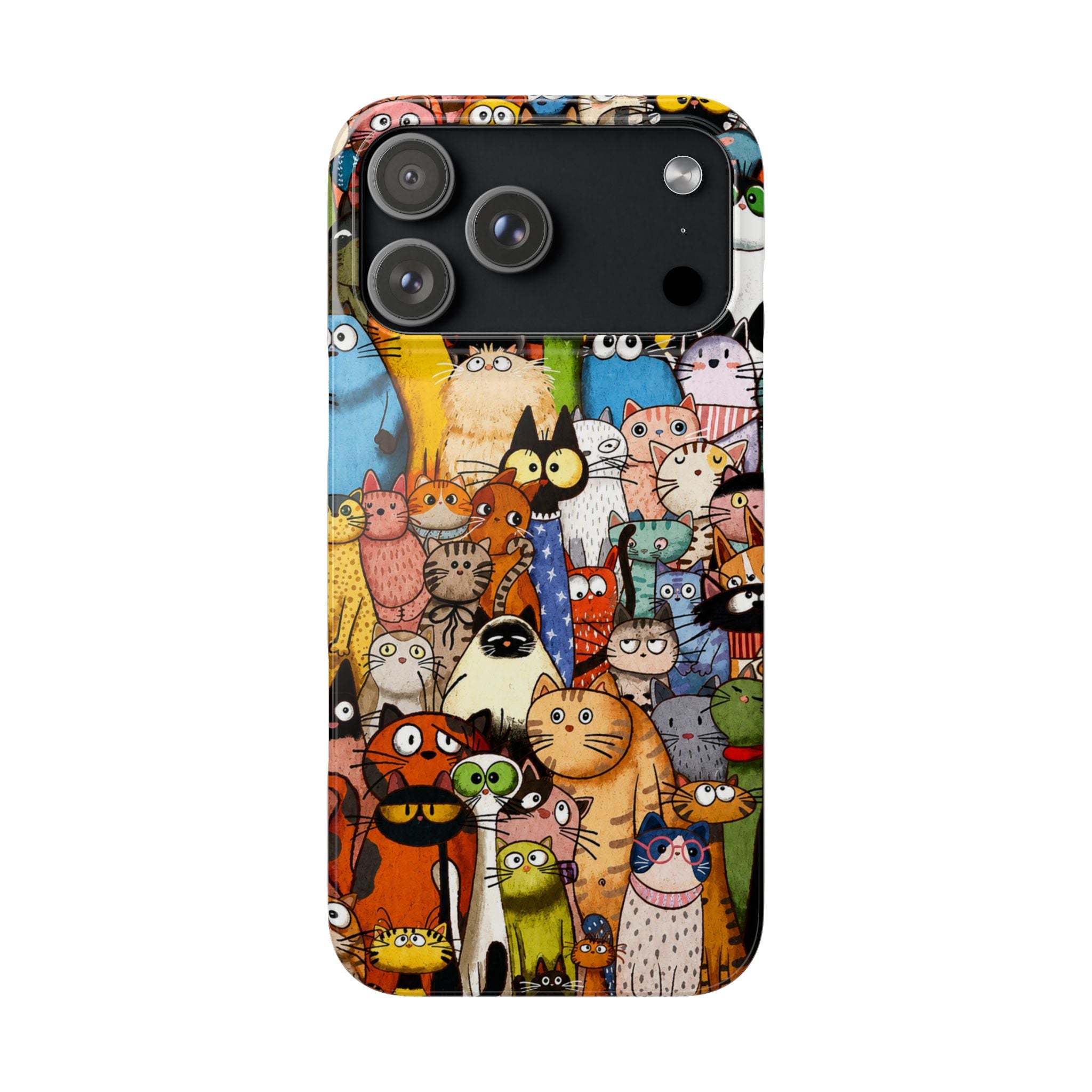 Cute Cat Pattern Phone Case