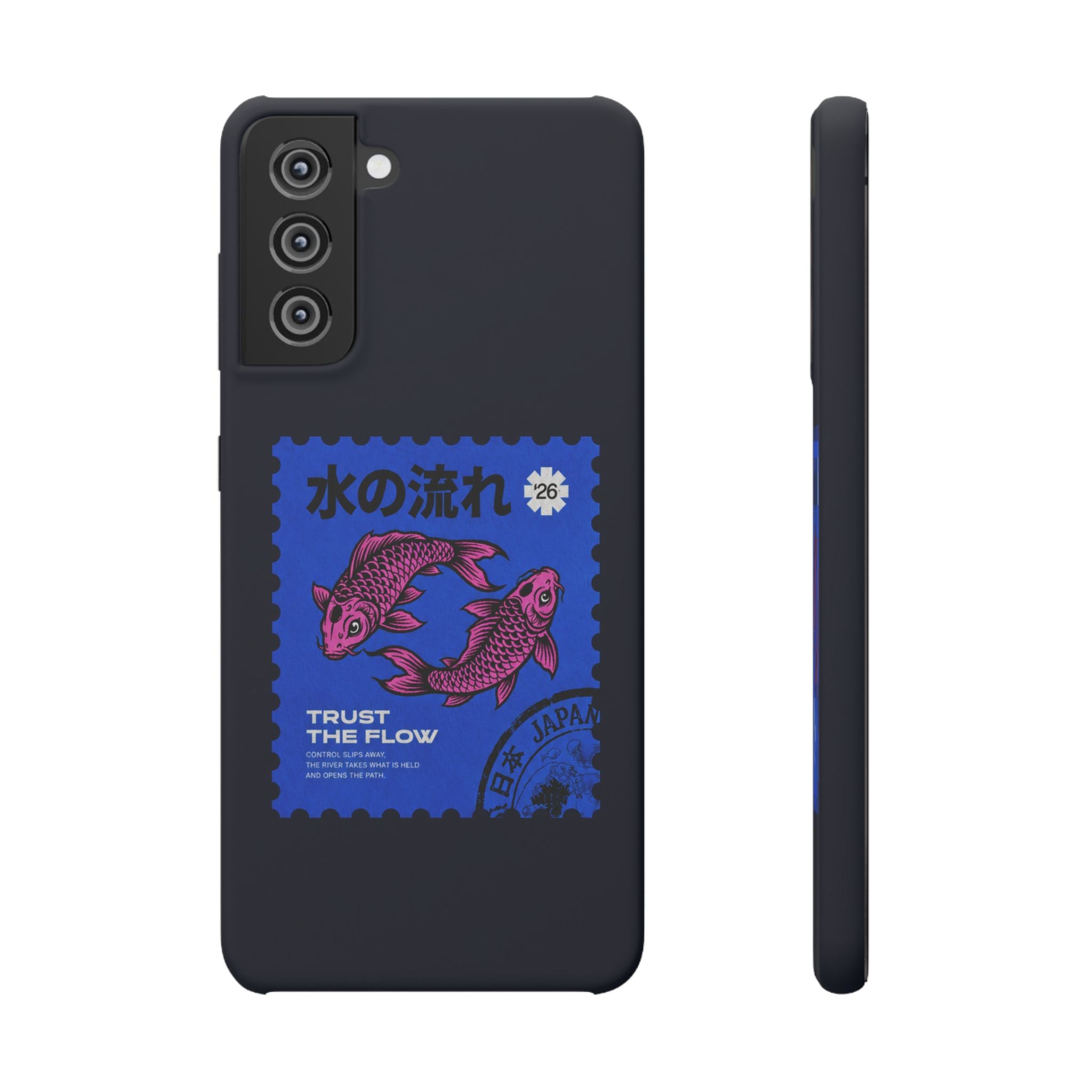 Trust The Flow Koi Phone Case