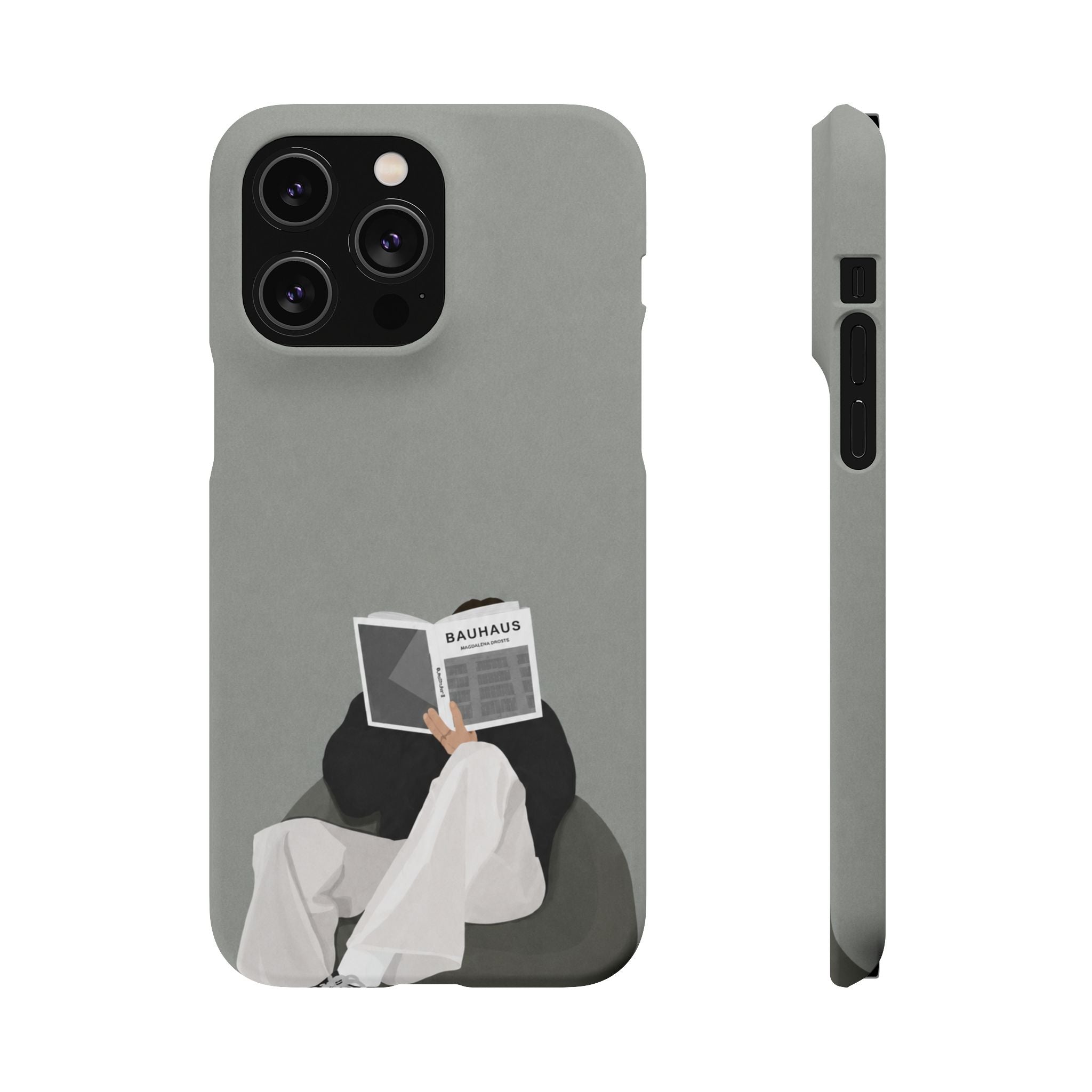 Quiet Pages – Minimalist Aesthetic Phone Case