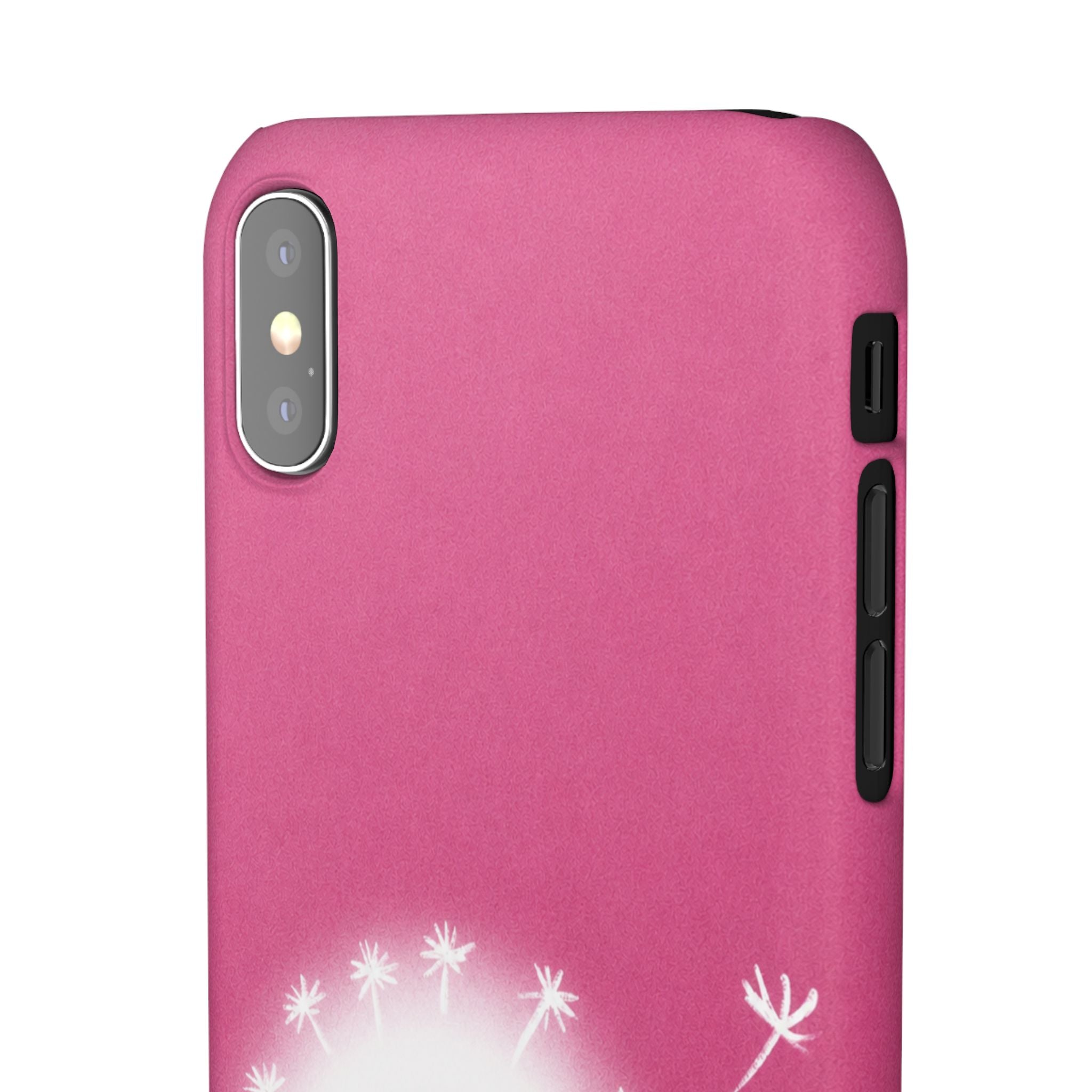 Pink Dandelion Phone Case