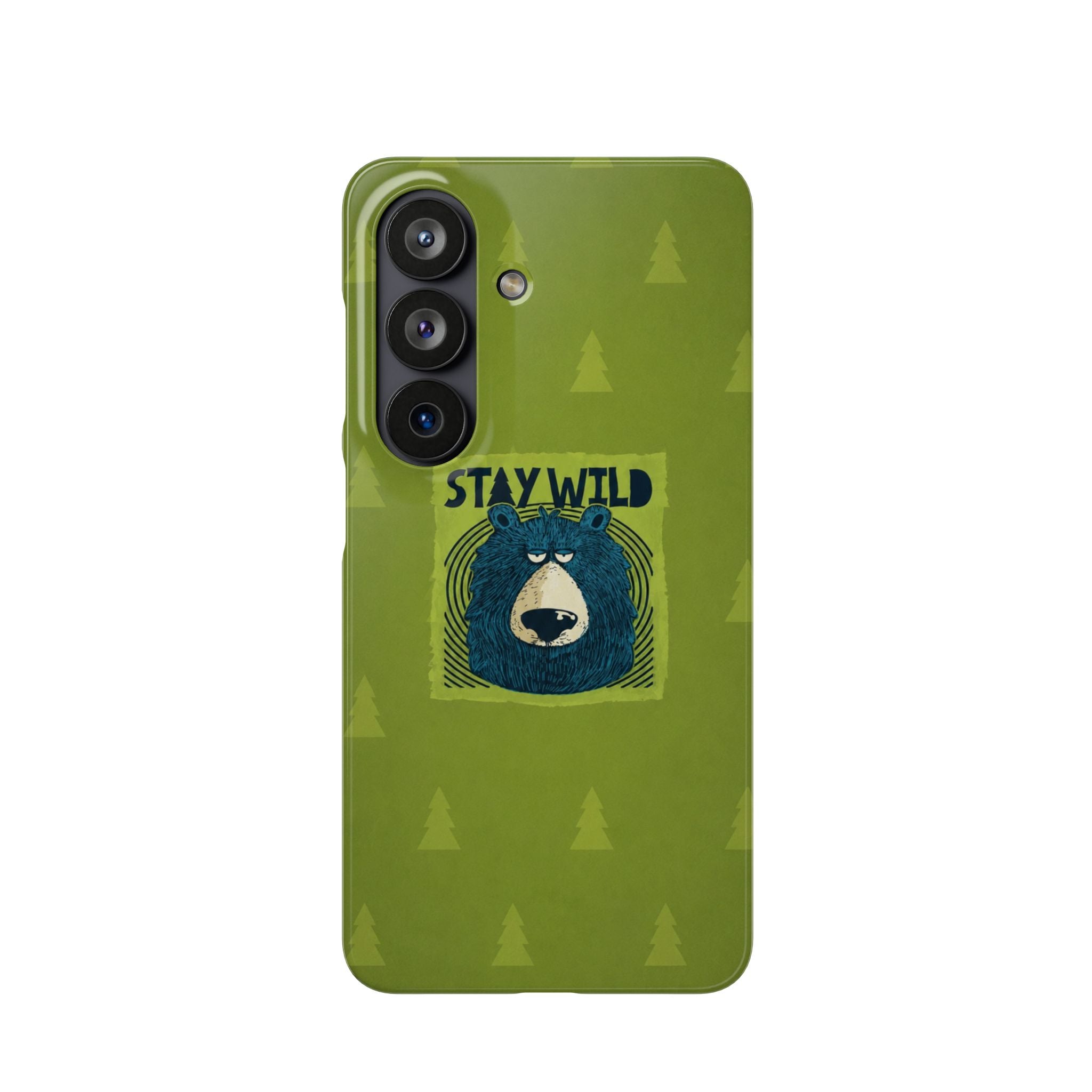 Stay Wild Bear Phone Case