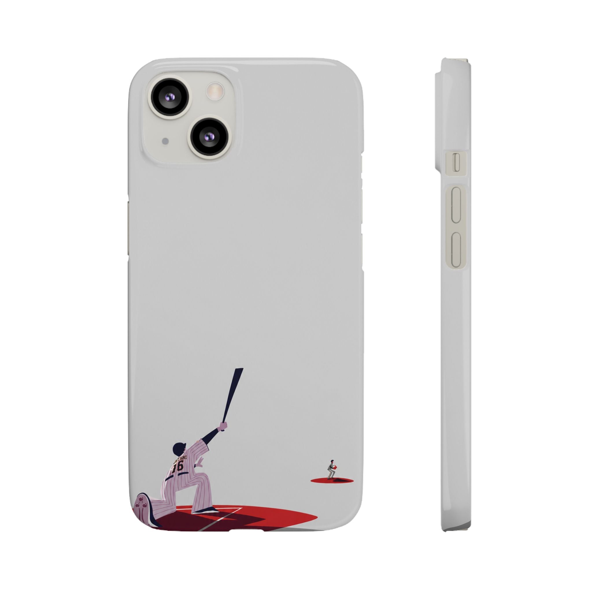 Baseball Swing Art Phone Case