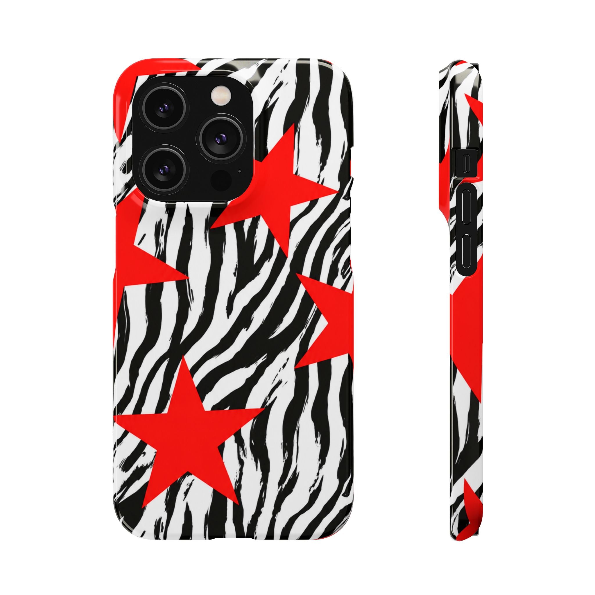 Retro Zebra Stars Phone Case