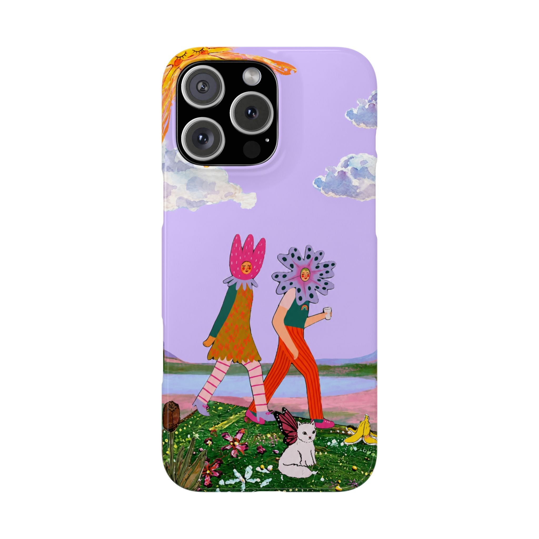Floral Friends Phone Case