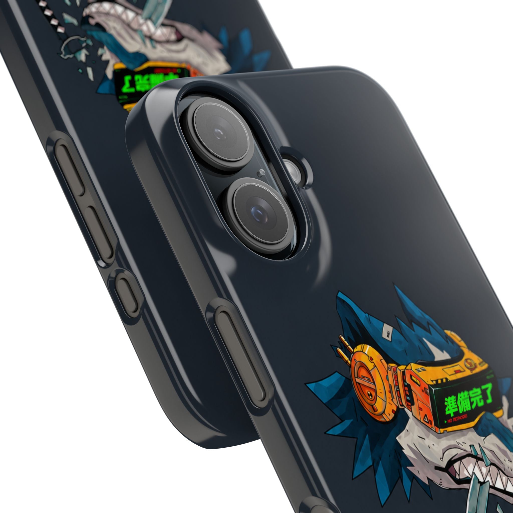 Cyberpunk Wolf Phone Case
