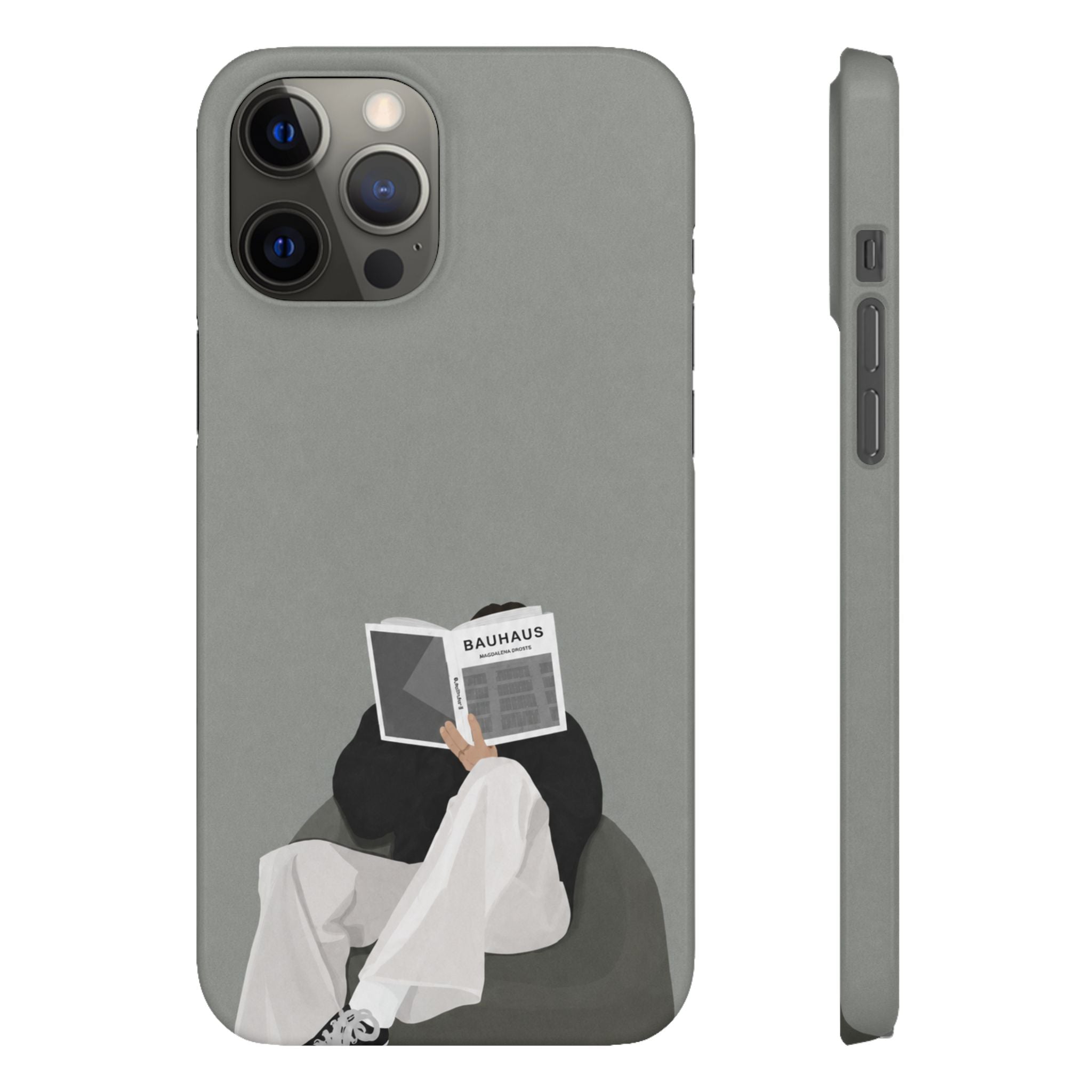 Quiet Pages – Minimalist Aesthetic Phone Case