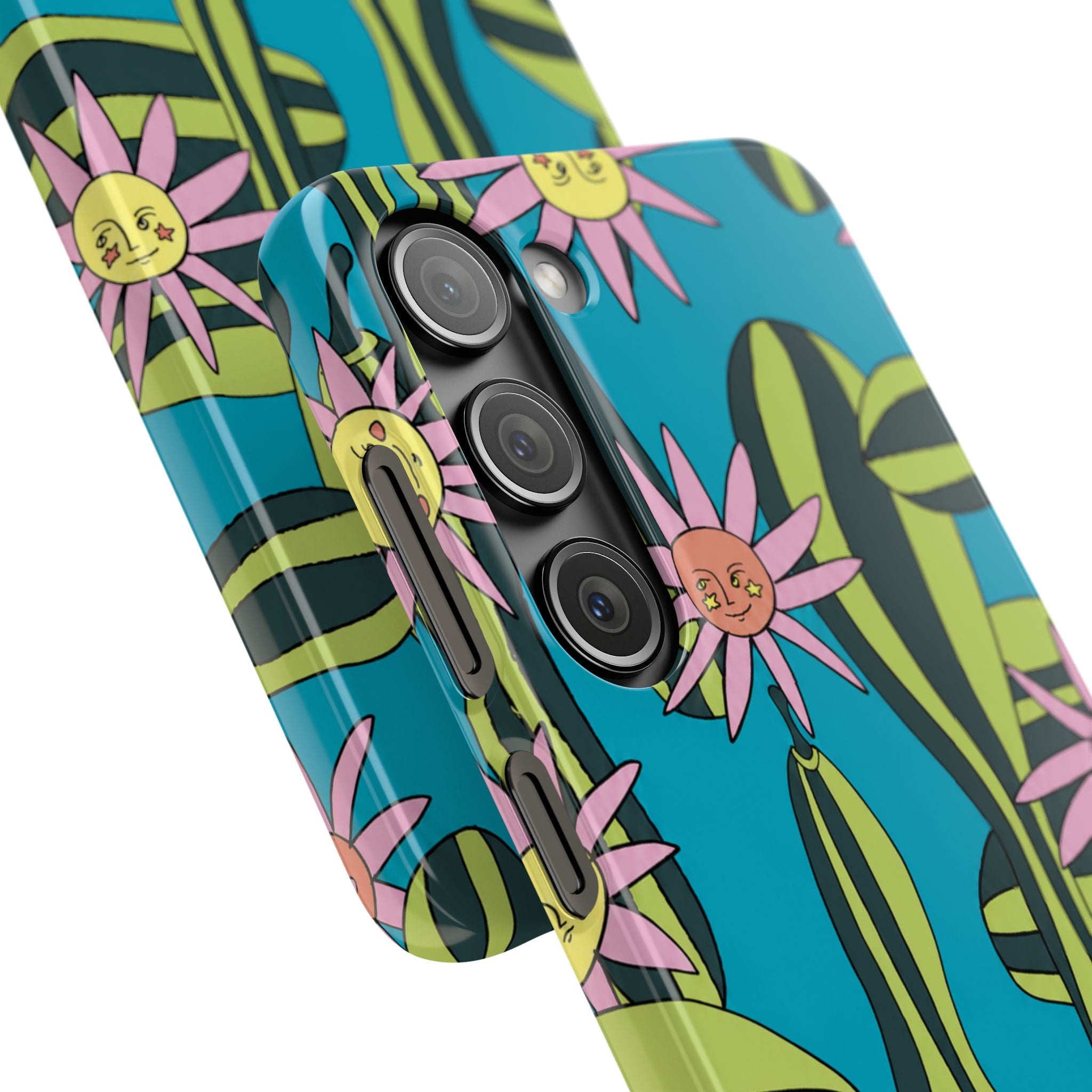 Whimsical Floral Garden Phone Case