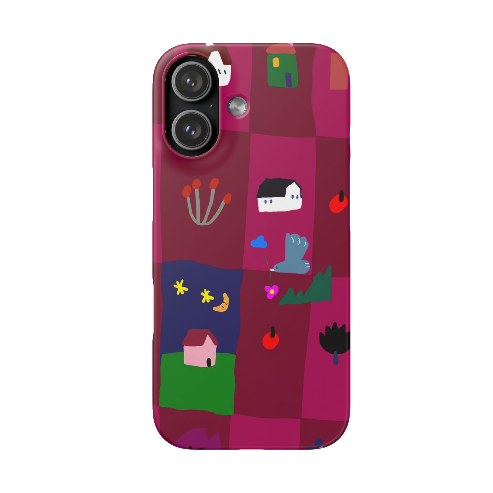 Whimsical Village Phone Case