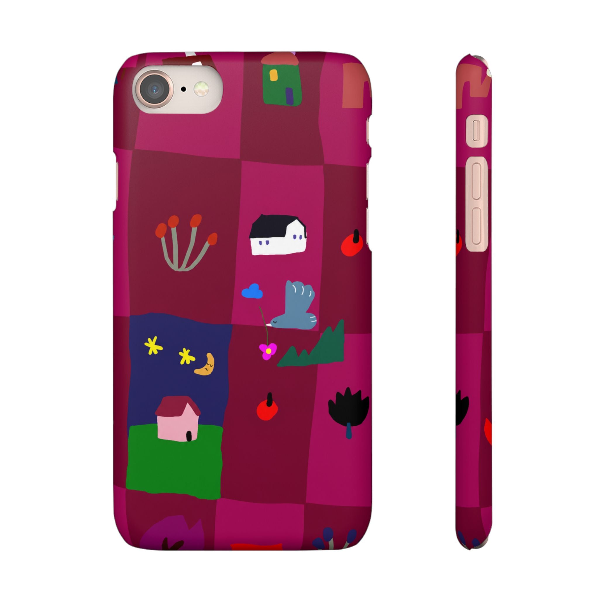 Whimsical Village Phone Case