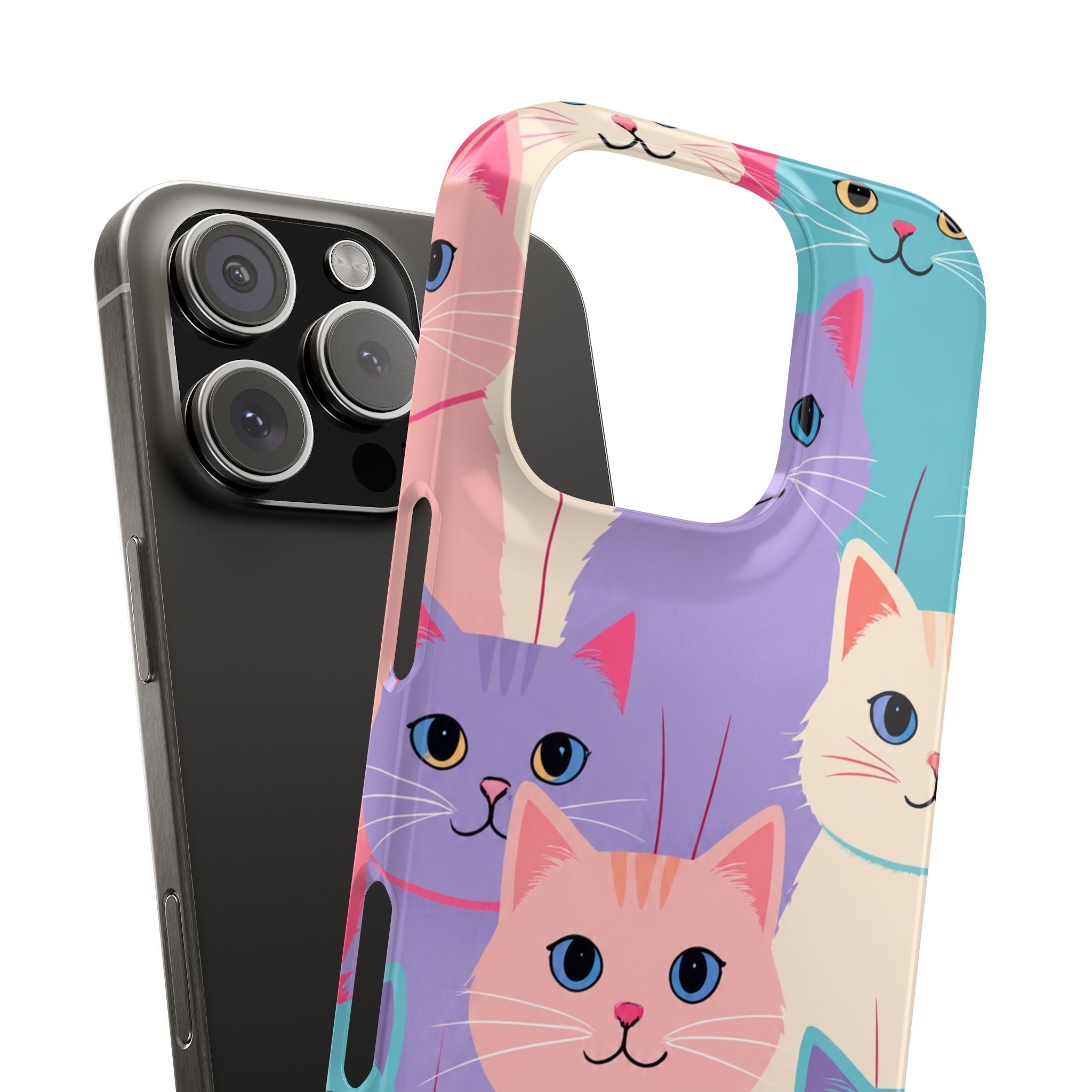 Cute Kawaii Cats Phone Case