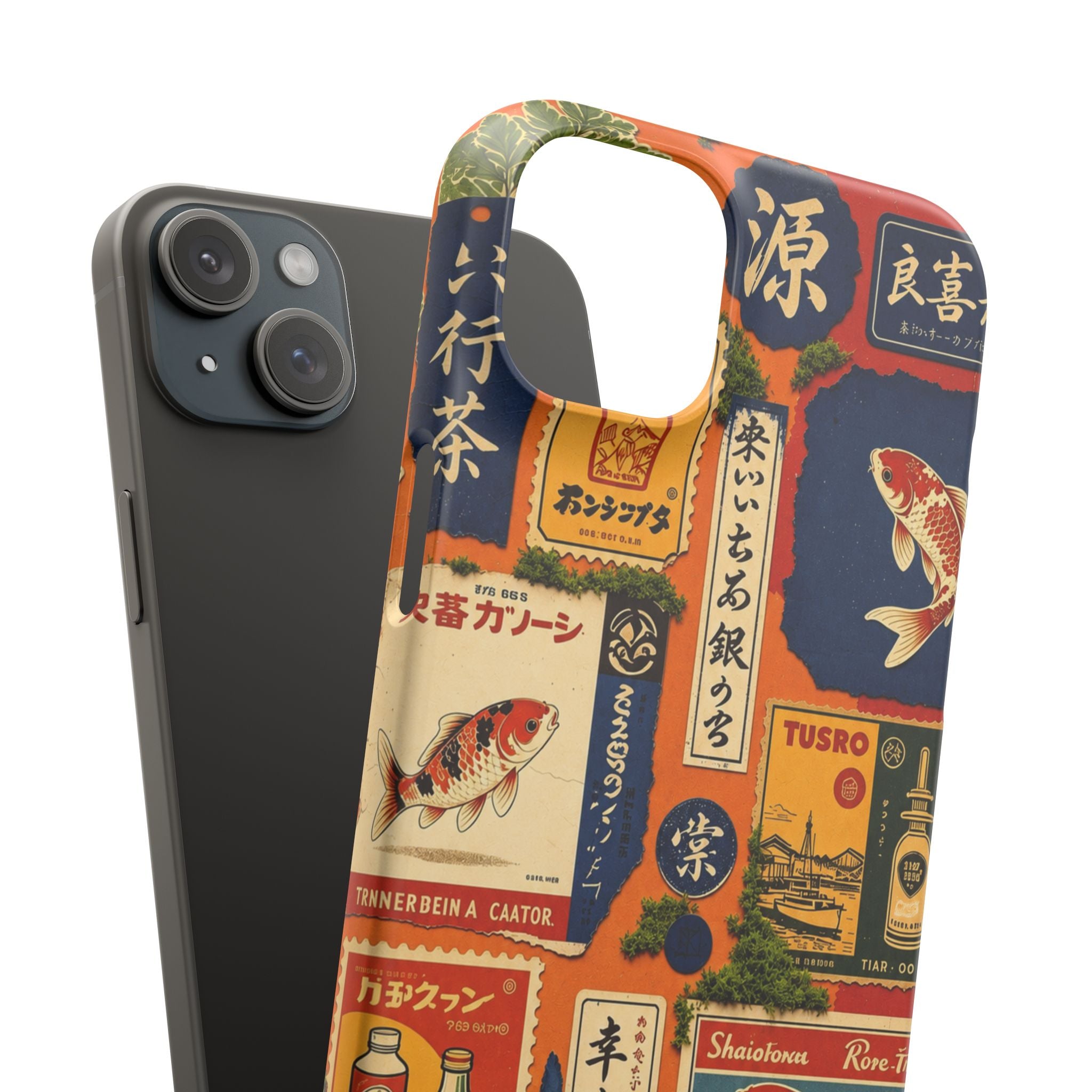 Vintage Japanese Koi Phone Case
