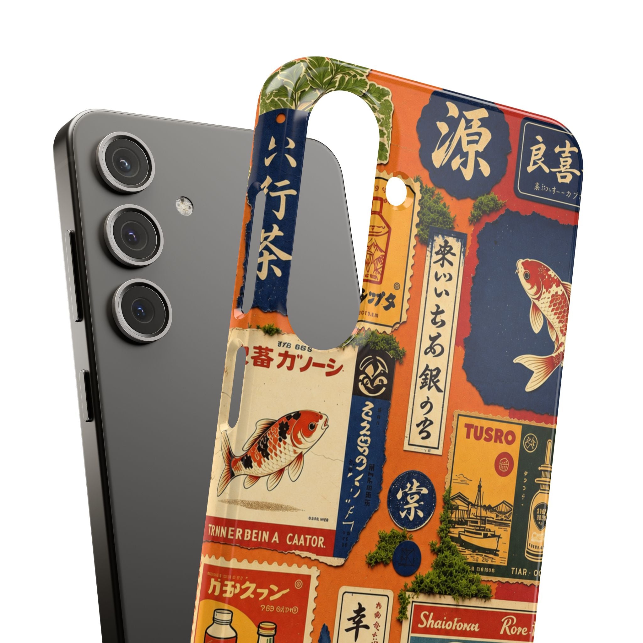 Vintage Japanese Koi Phone Case