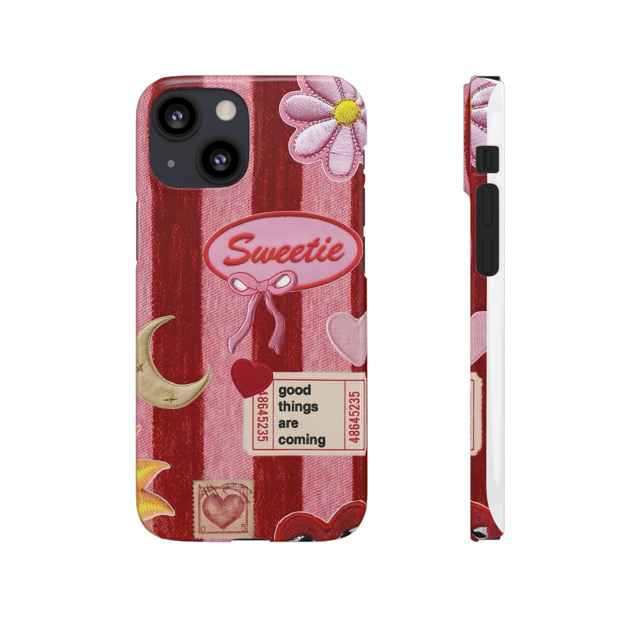 Coquette Patch Phone Case