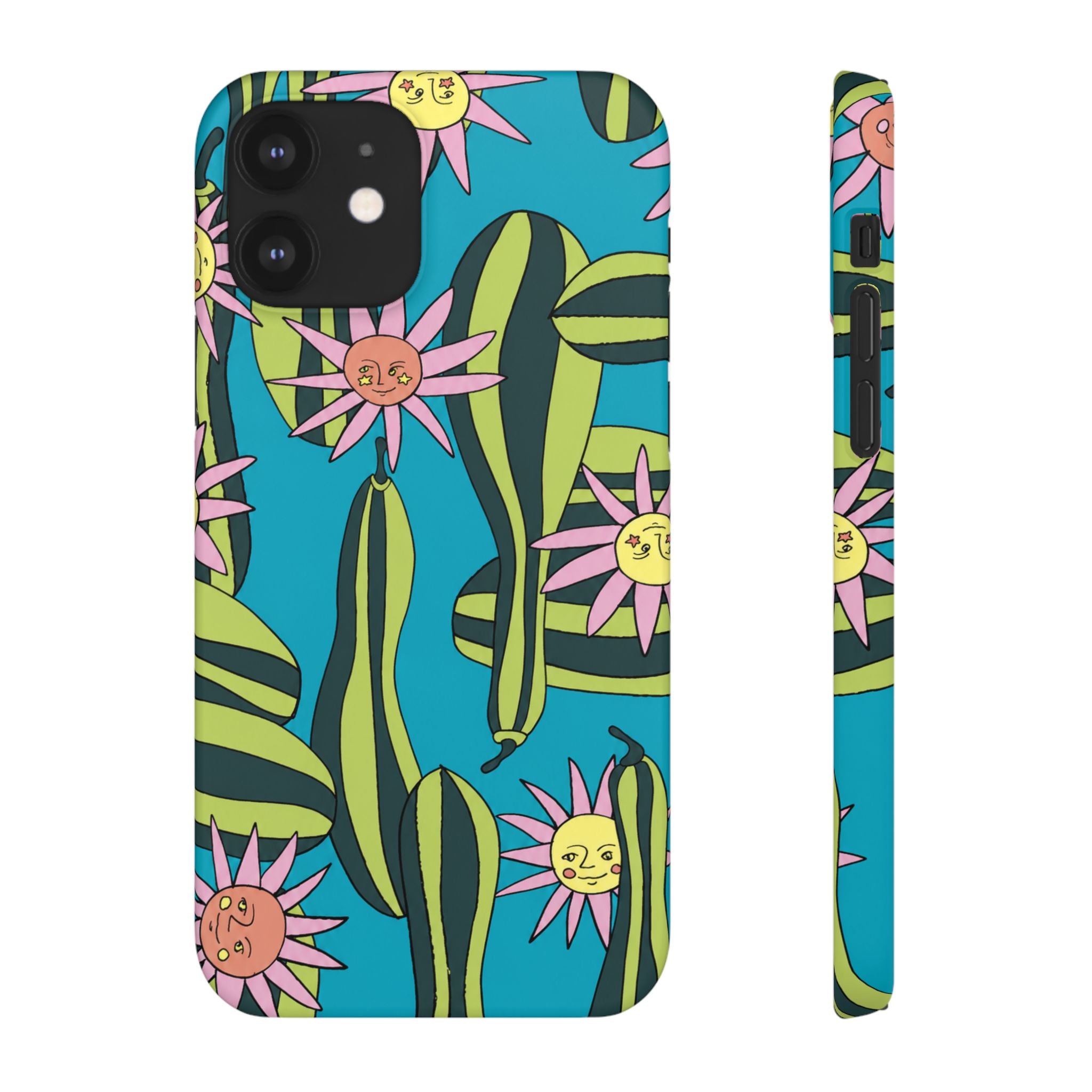 Whimsical Floral Garden Phone Case