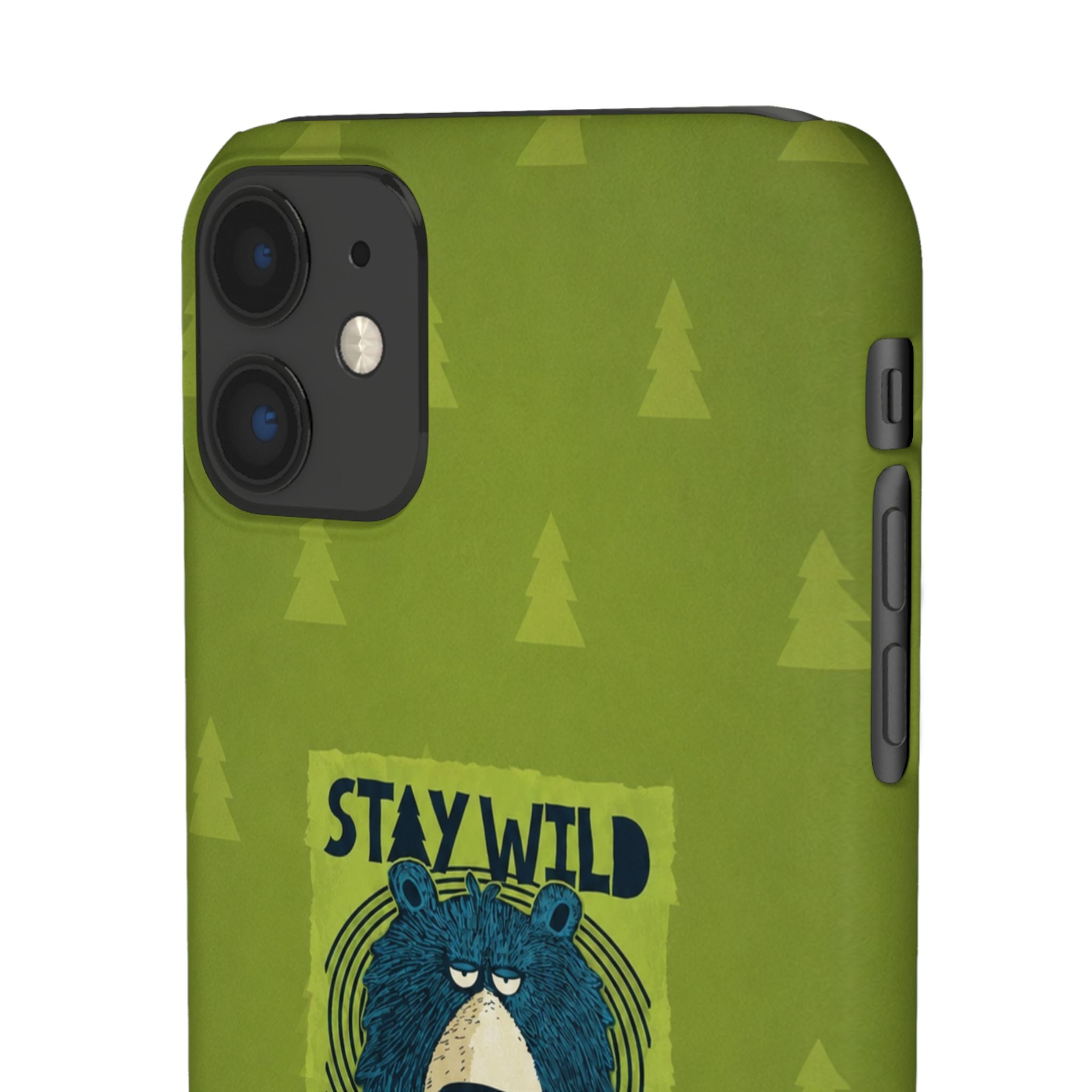 Stay Wild Bear Phone Case