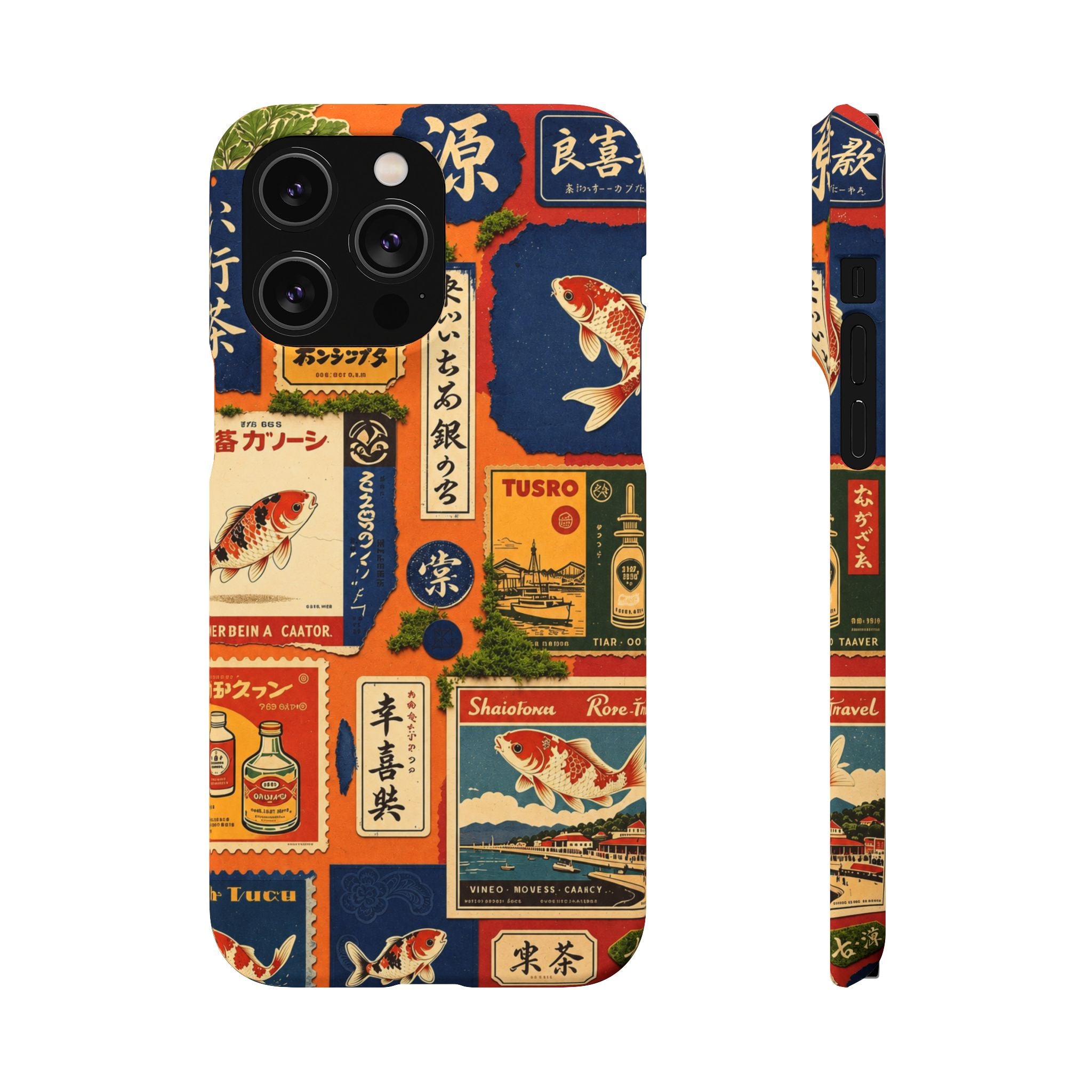 Vintage Japanese Koi Phone Case