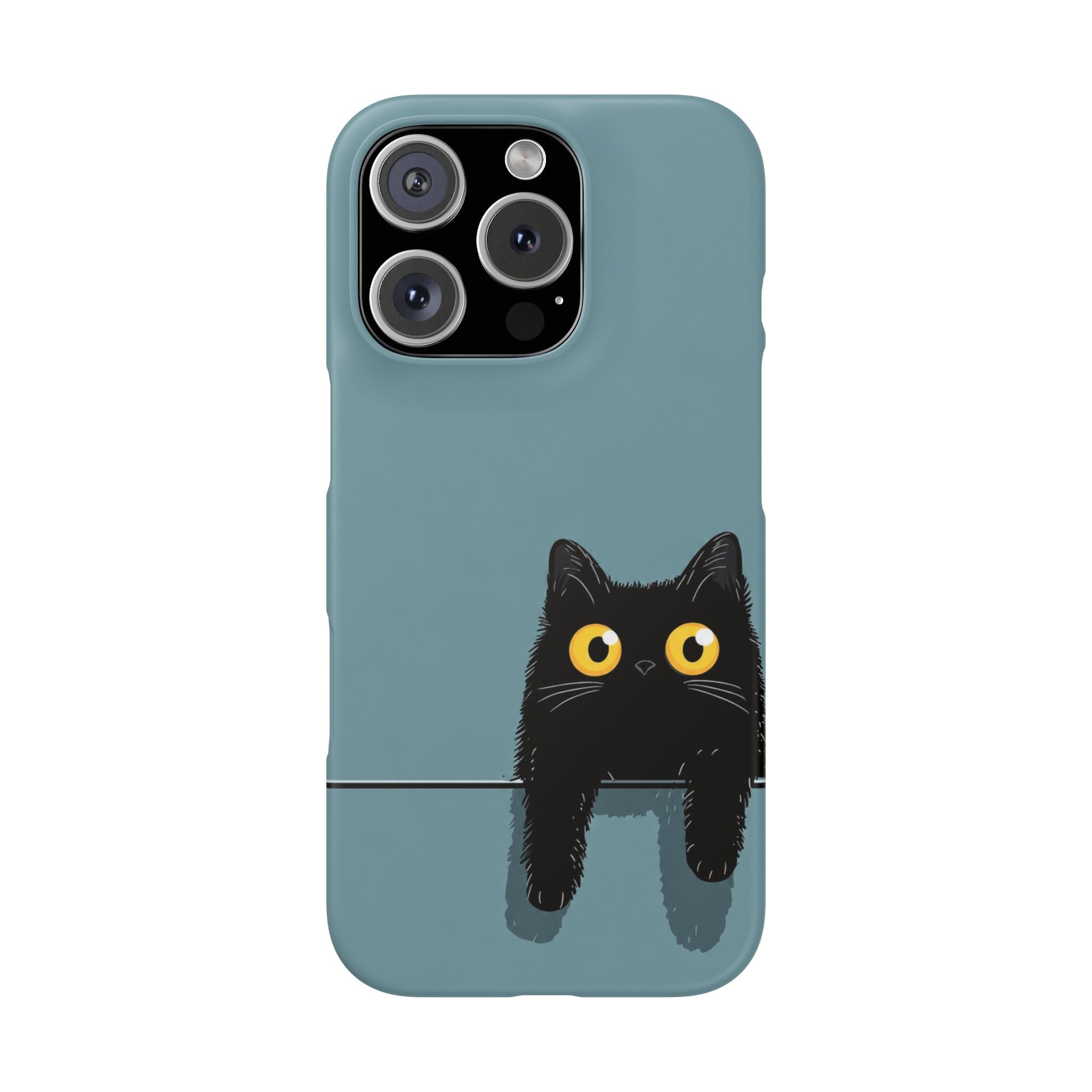 Cute Black Cat Phone Case