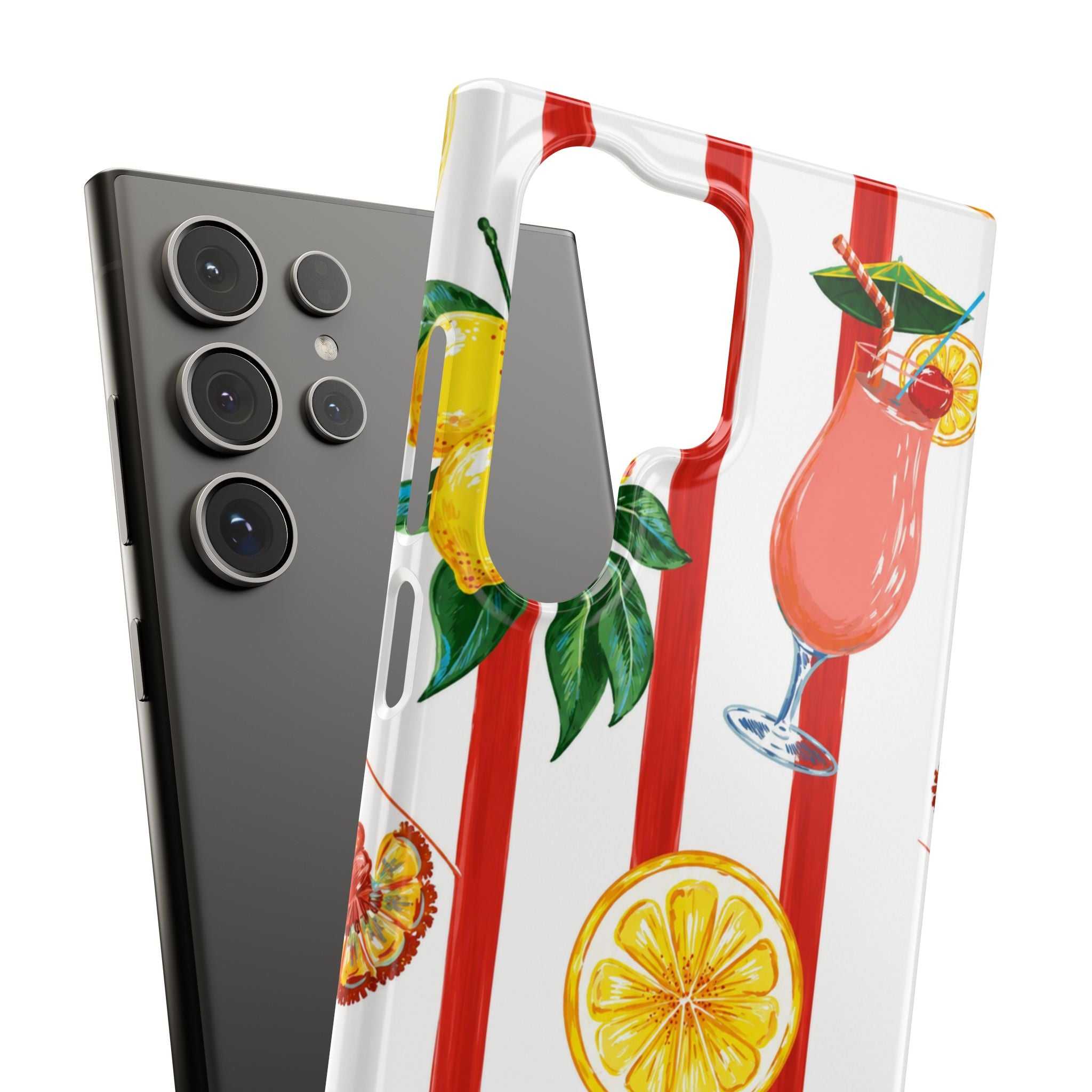 Lemon Coast – Summer Citrus Phone Case