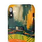 Abstract Baseball Stadium Phone Case