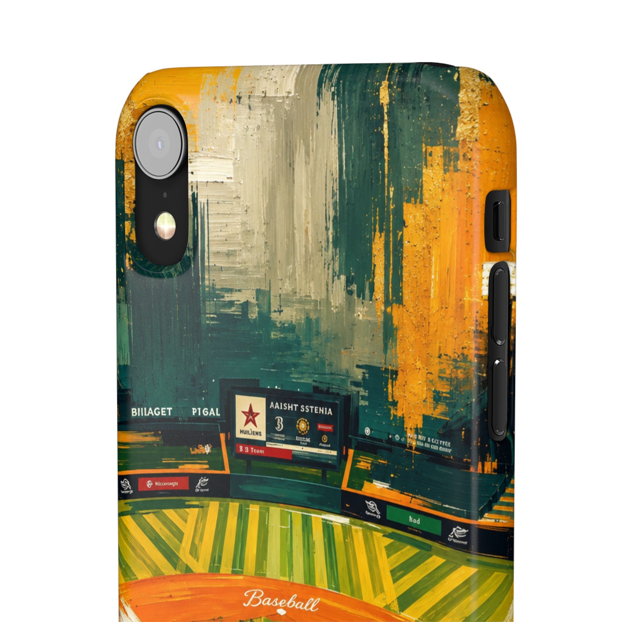 Abstract Baseball Stadium Phone Case