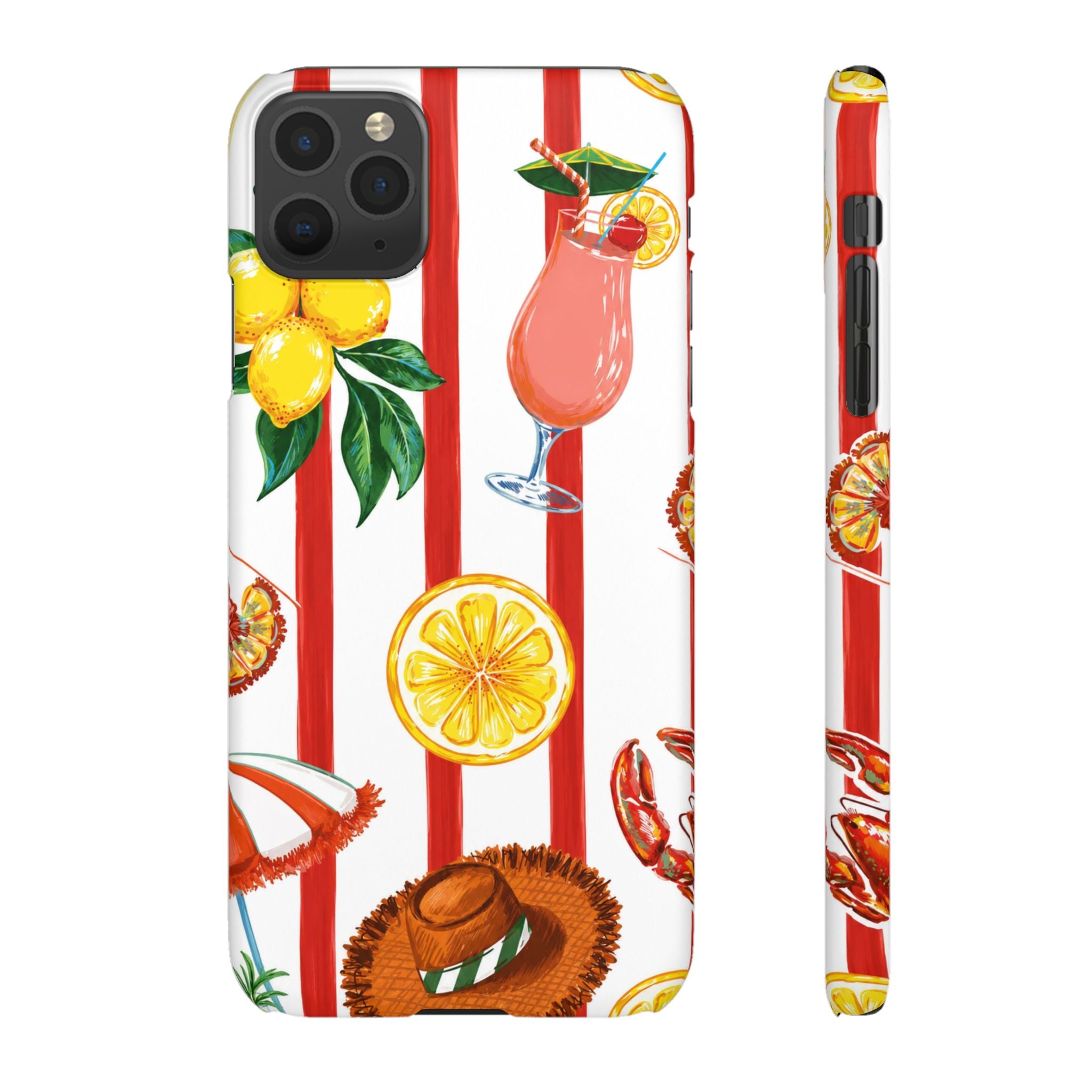 Lemon Coast – Summer Citrus Phone Case