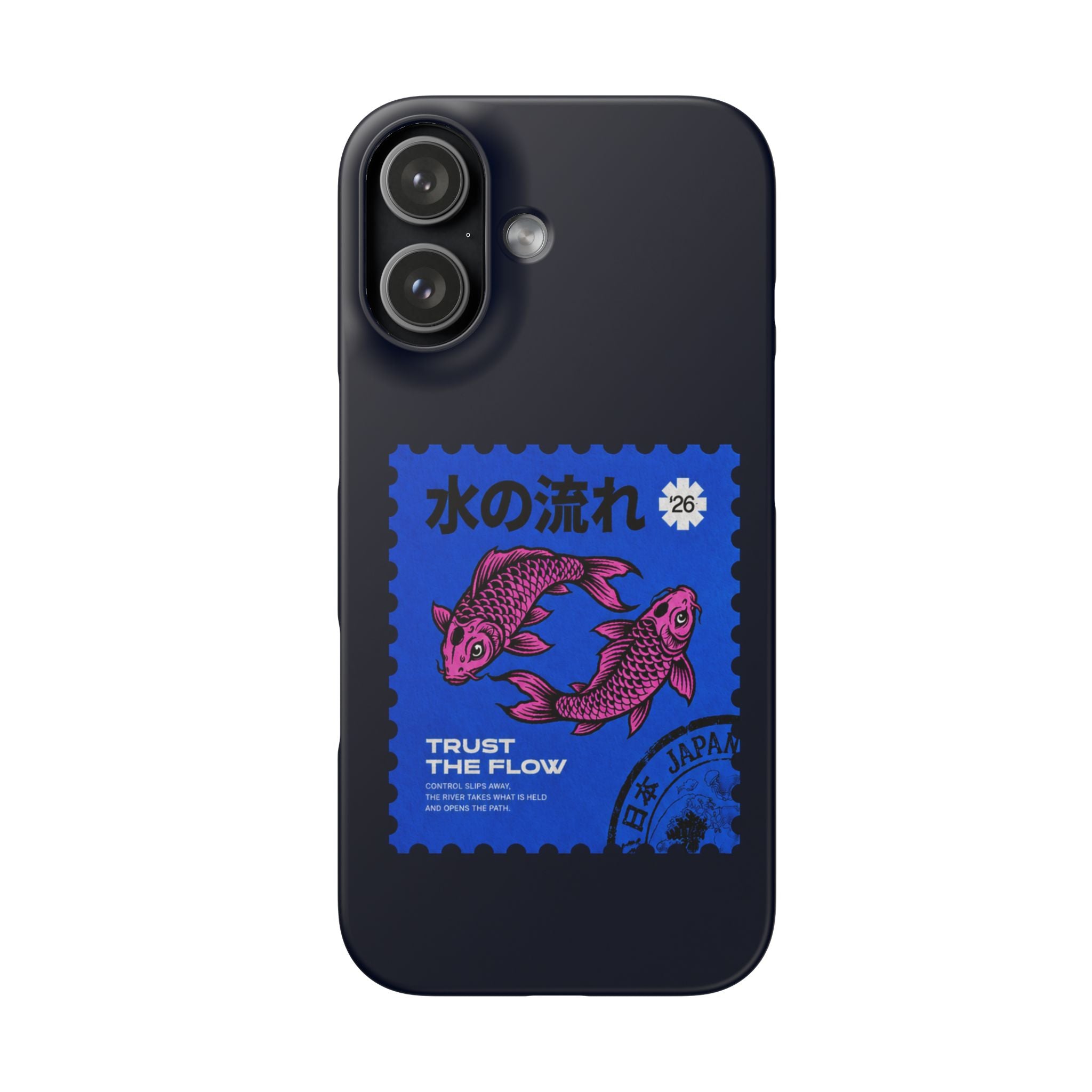 Trust The Flow Koi Phone Case