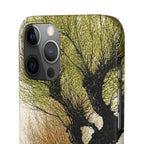 Serene Willow Landscape Phone Case