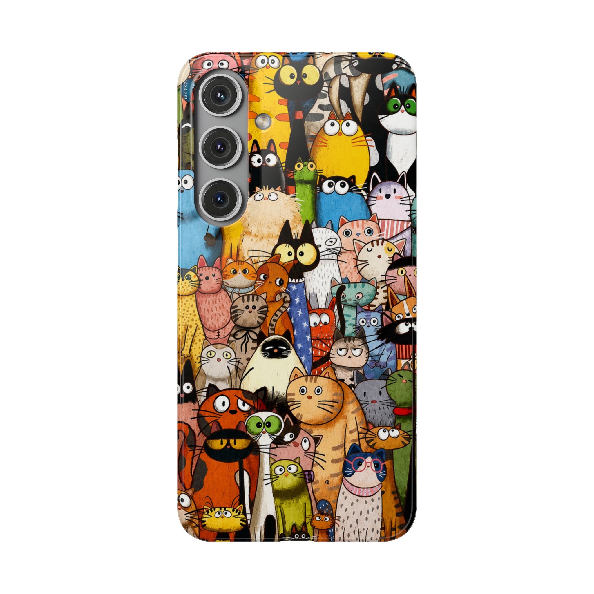 Cute Cat Pattern Phone Case