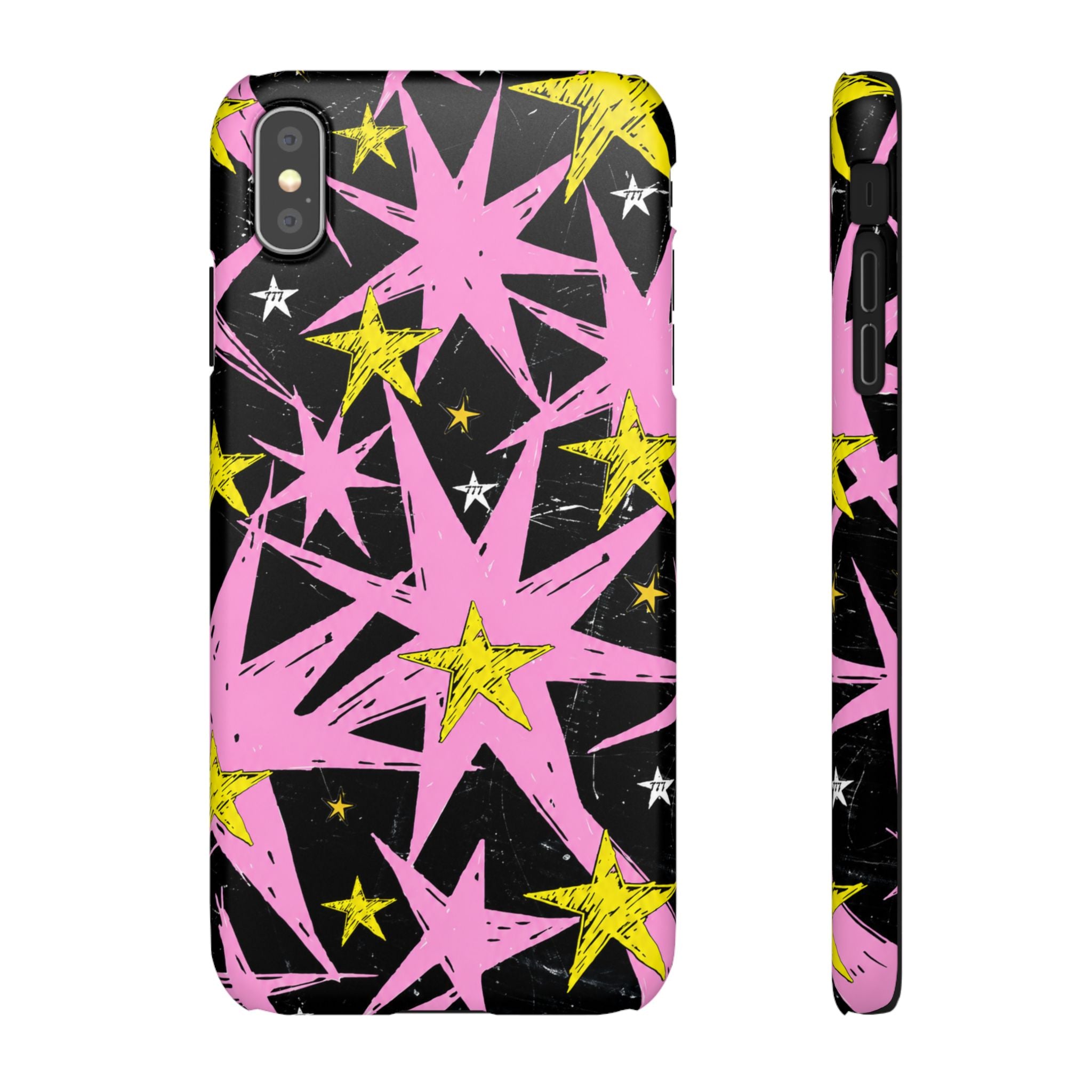 Pink Starburst Phone Case