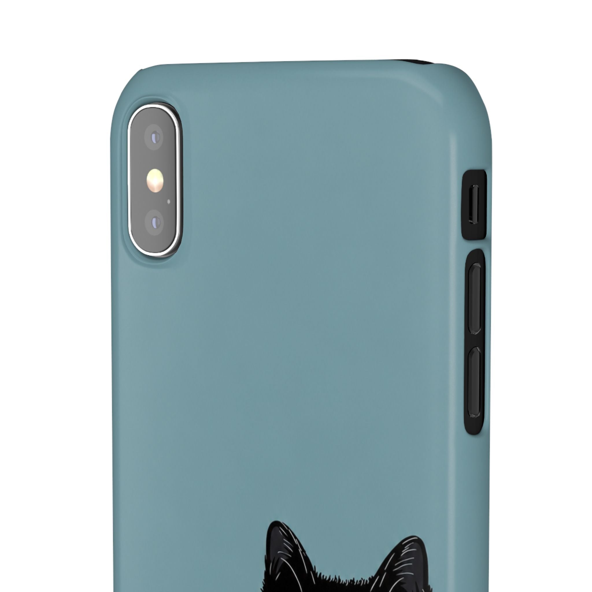 Cute Black Cat Phone Case