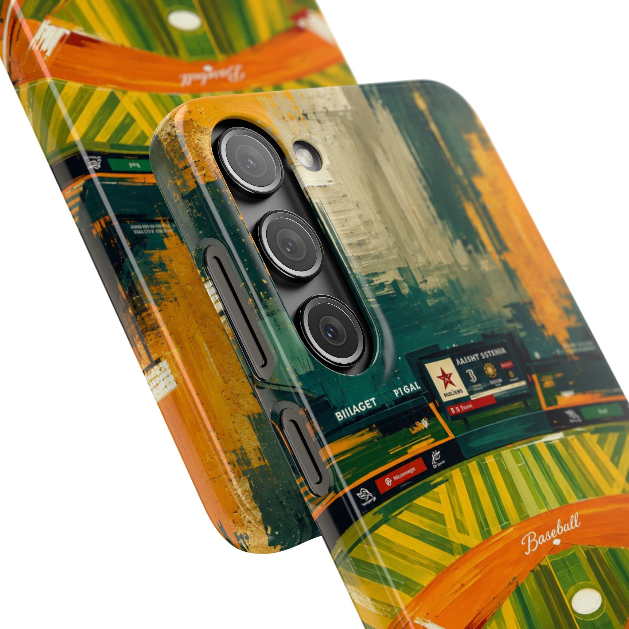 Abstract Baseball Stadium Phone Case
