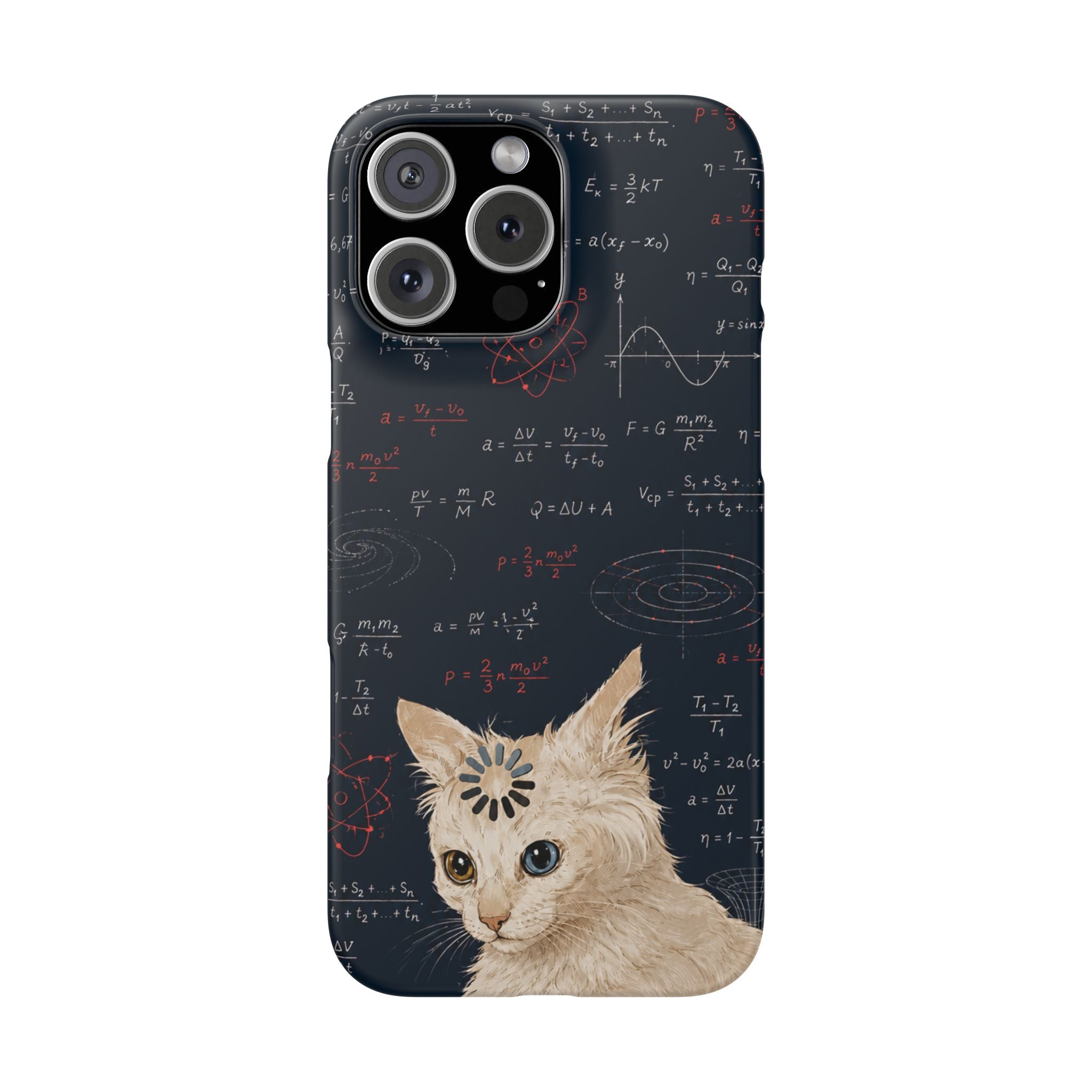 Quantum Kitty Physics Phone Case