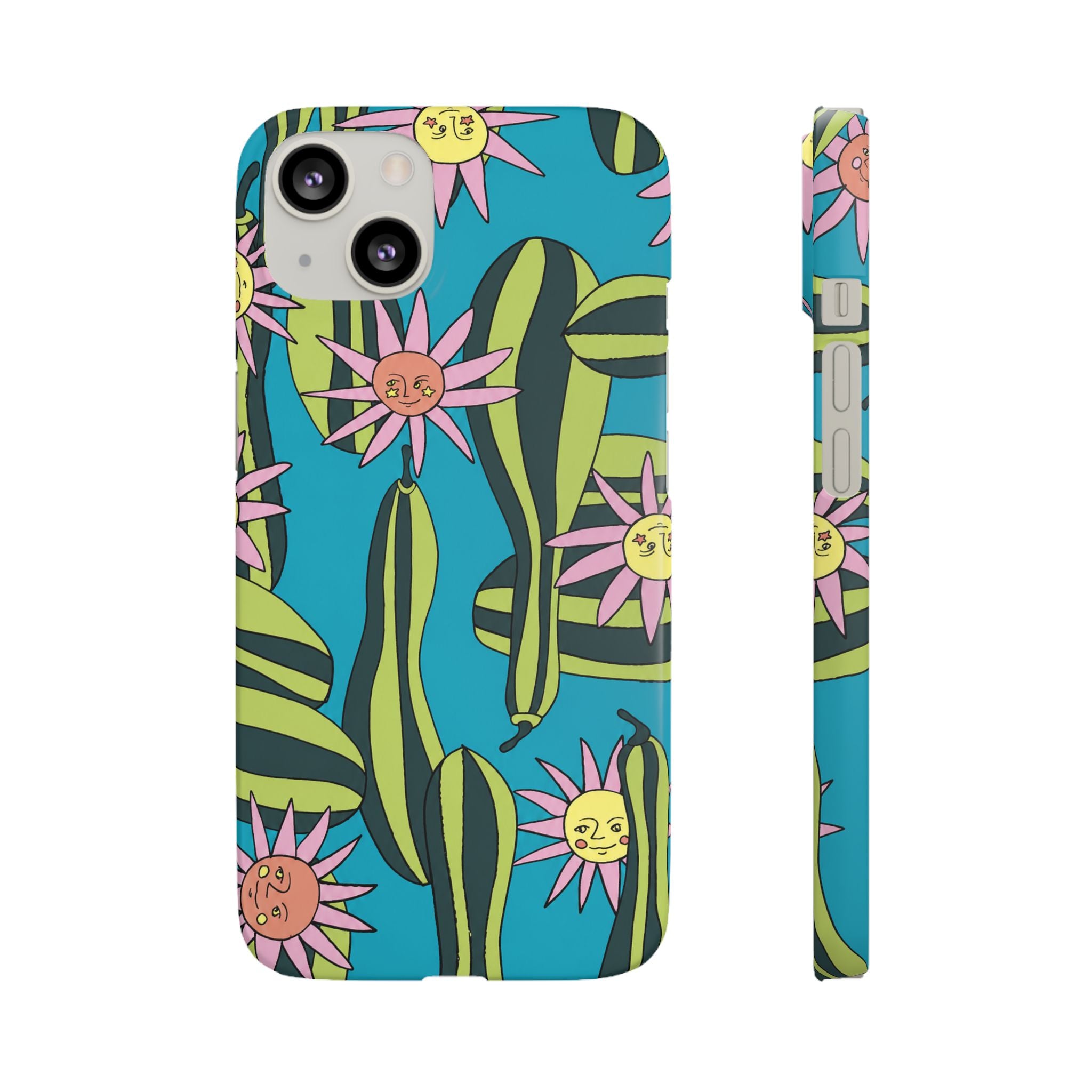 Whimsical Floral Garden Phone Case