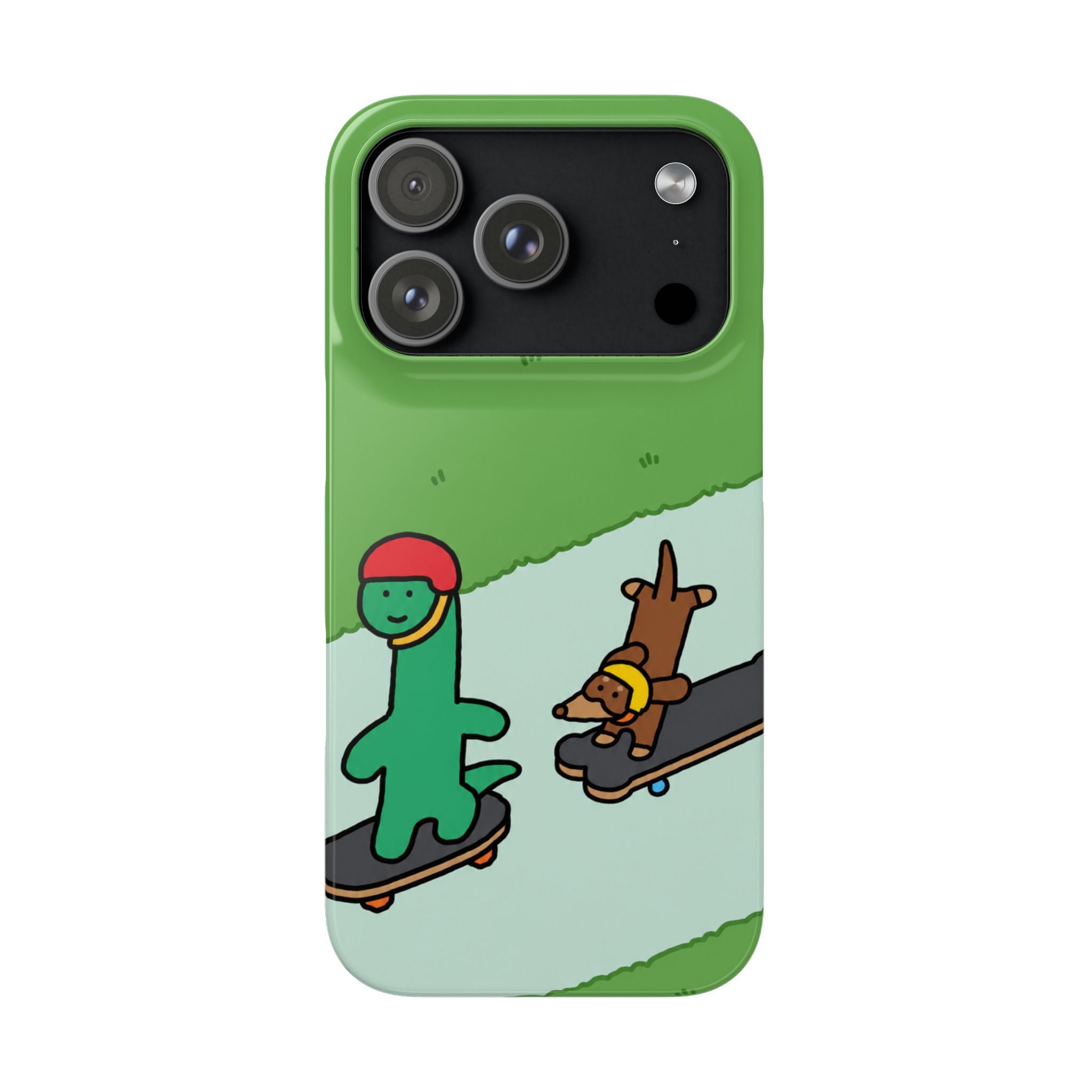Skater Dino Phone Case