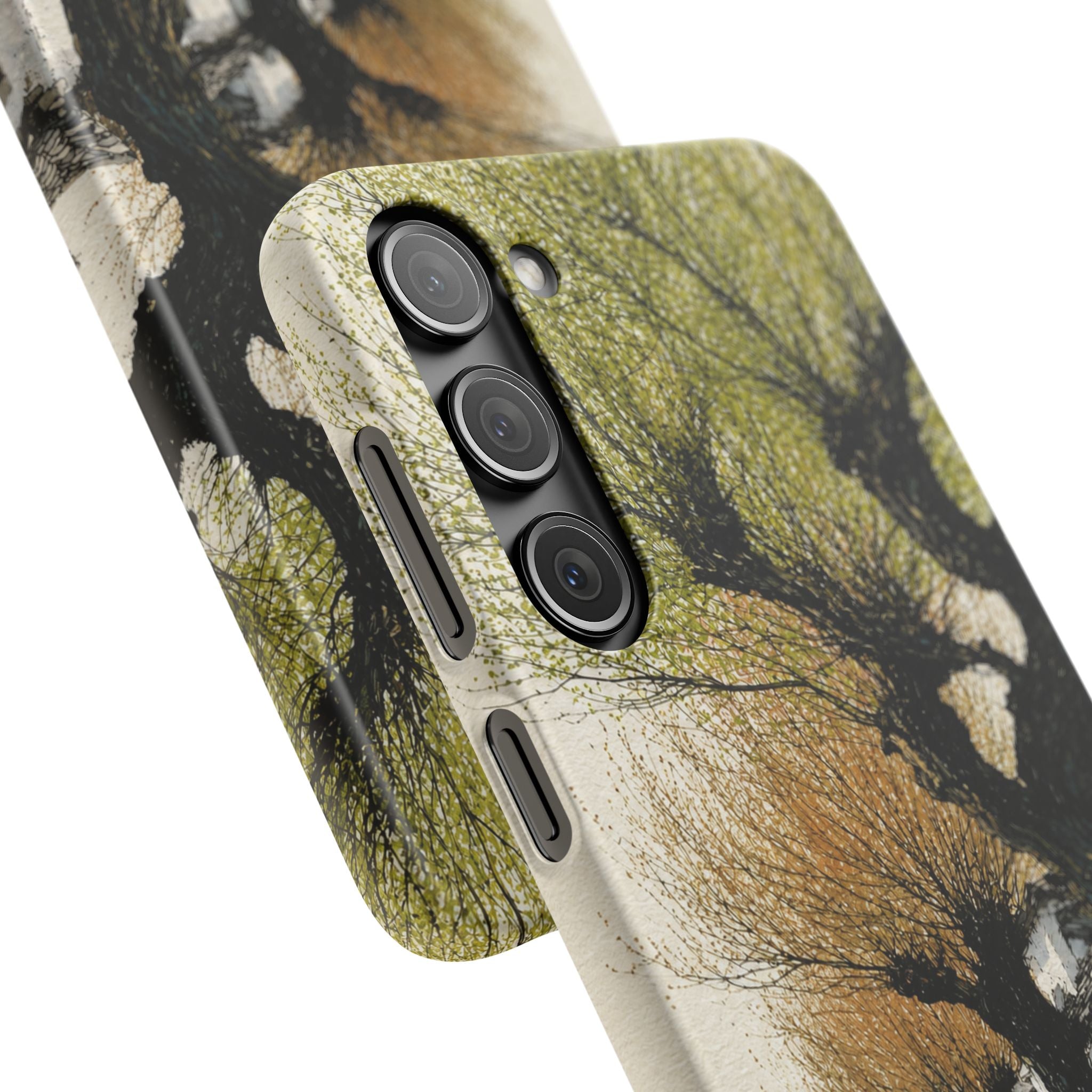 Serene Willow Landscape Phone Case