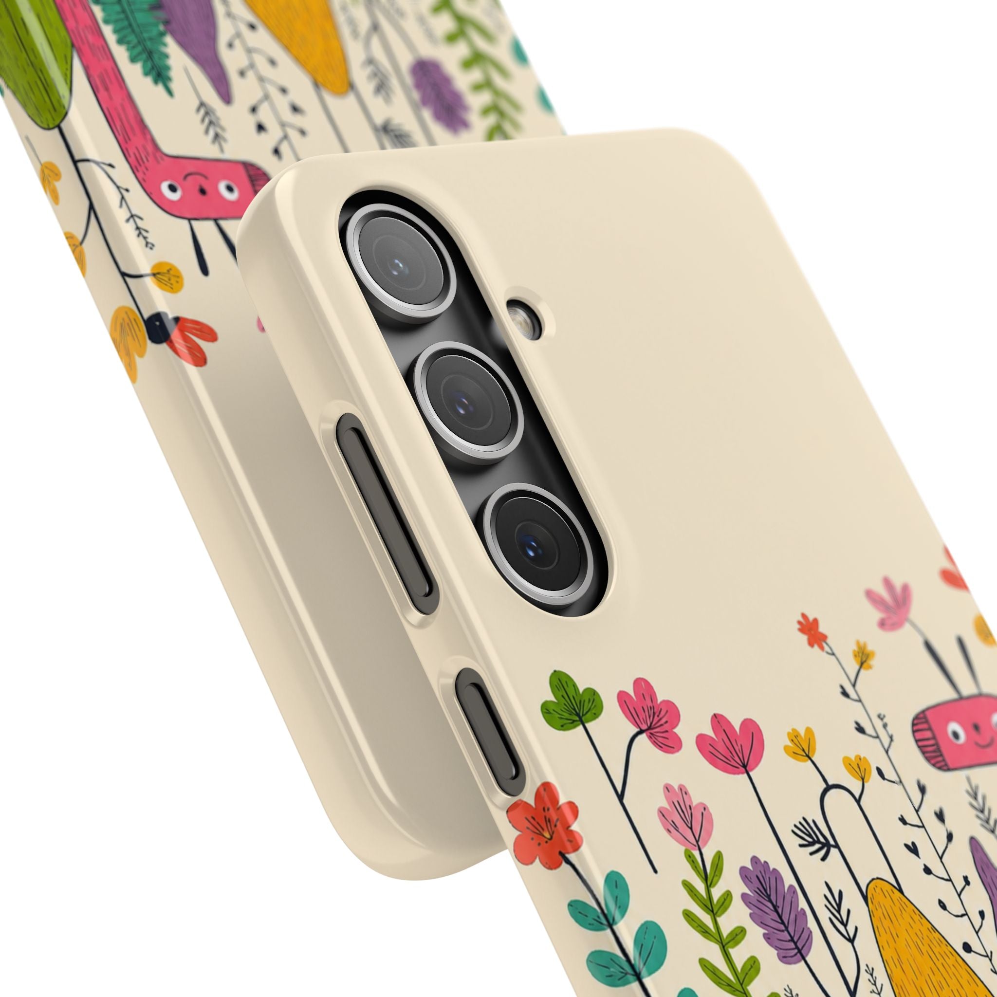 Cute Monster Garden Phone Case