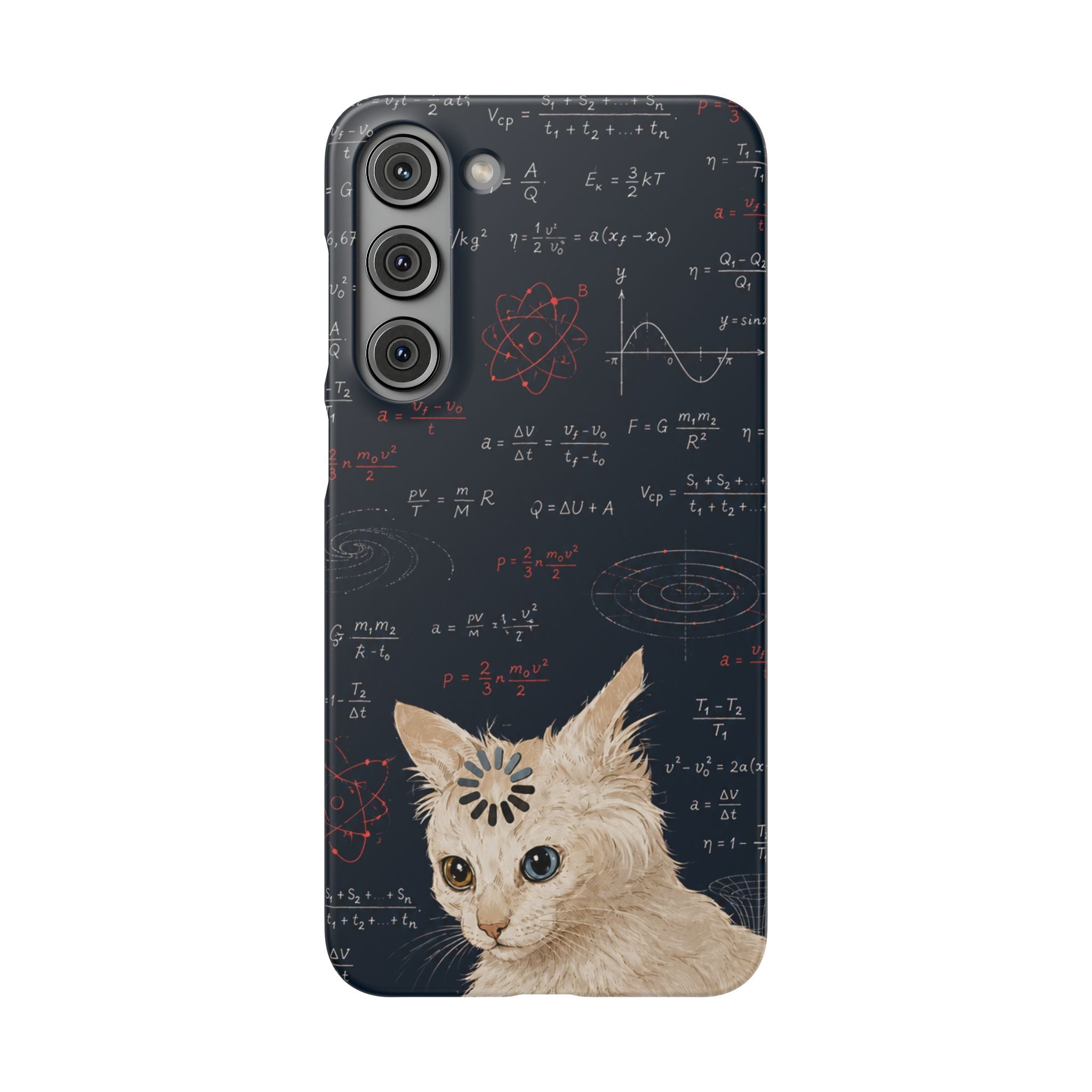 Quantum Kitty Physics Phone Case