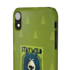 Stay Wild Bear Phone Case