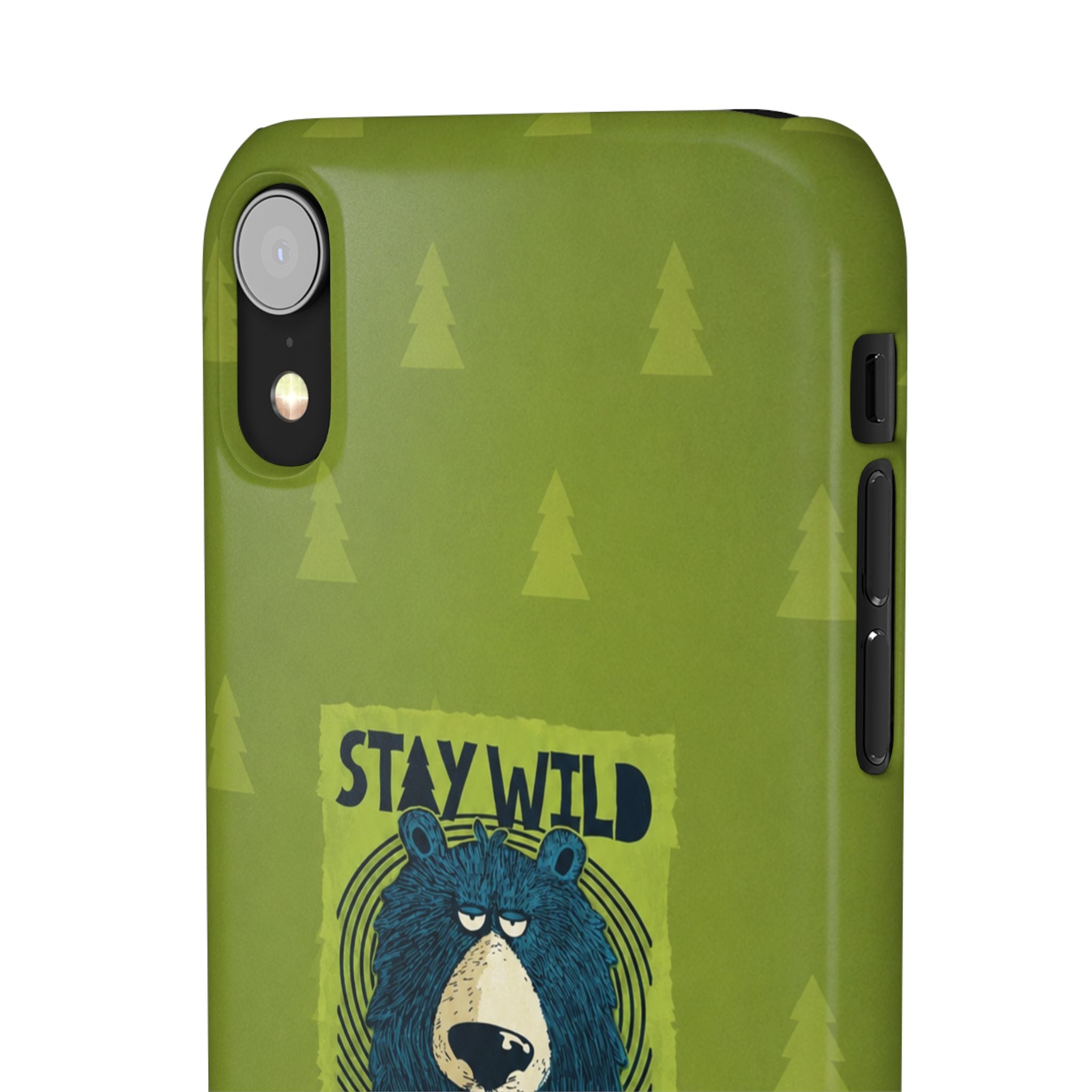 Stay Wild Bear Phone Case