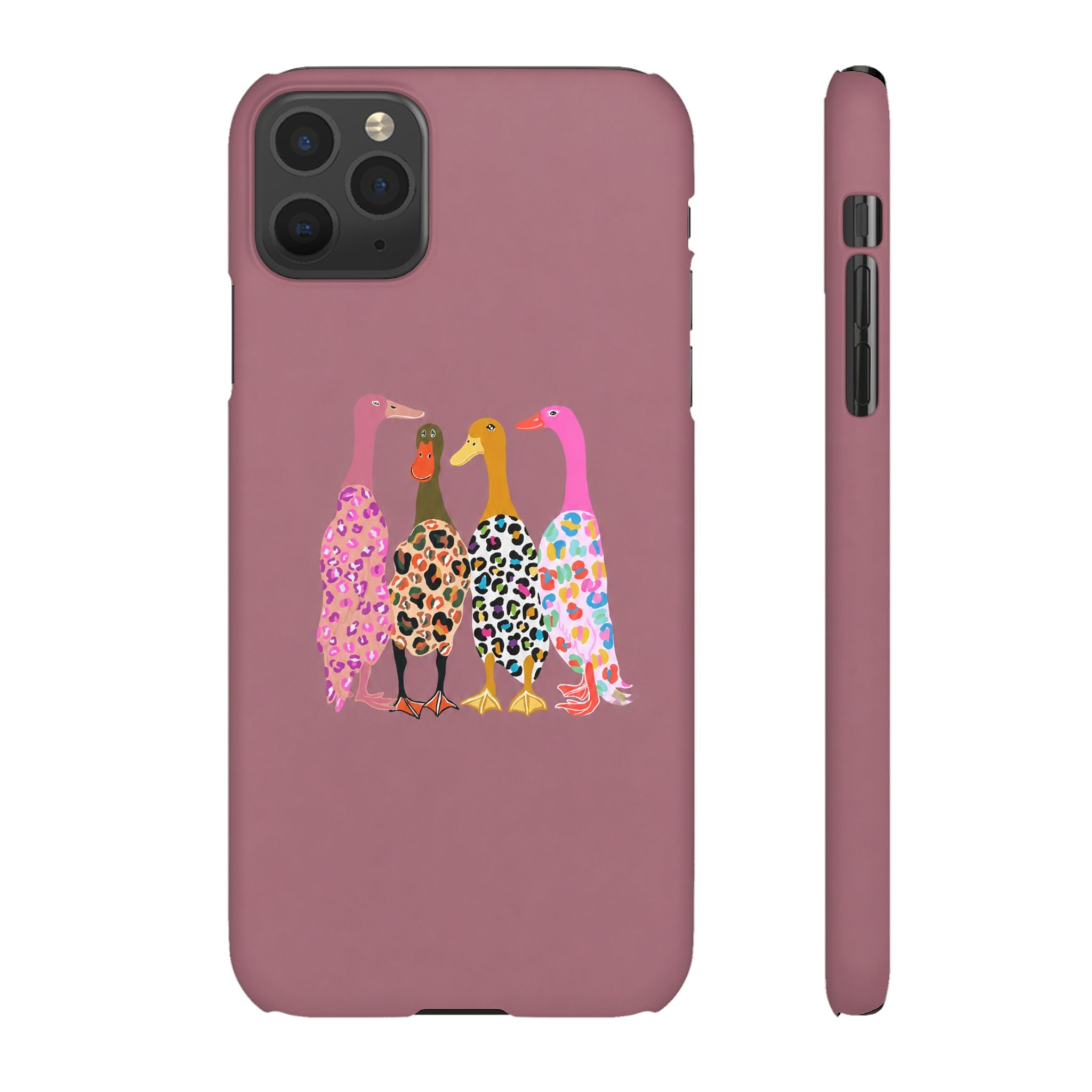 Colorful Leopard Ducks Phone Case