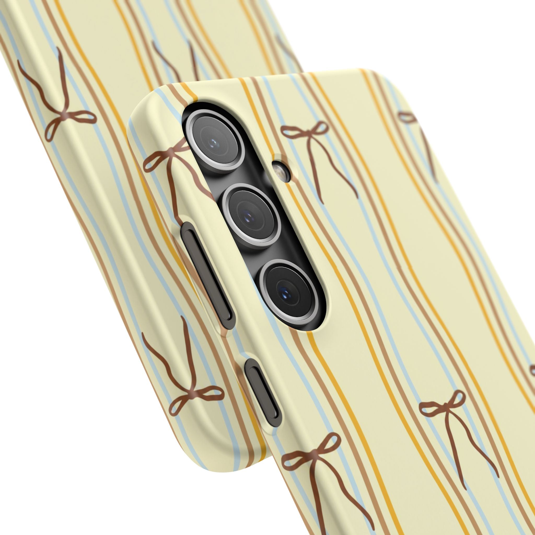 Bow Stripe Phone Case