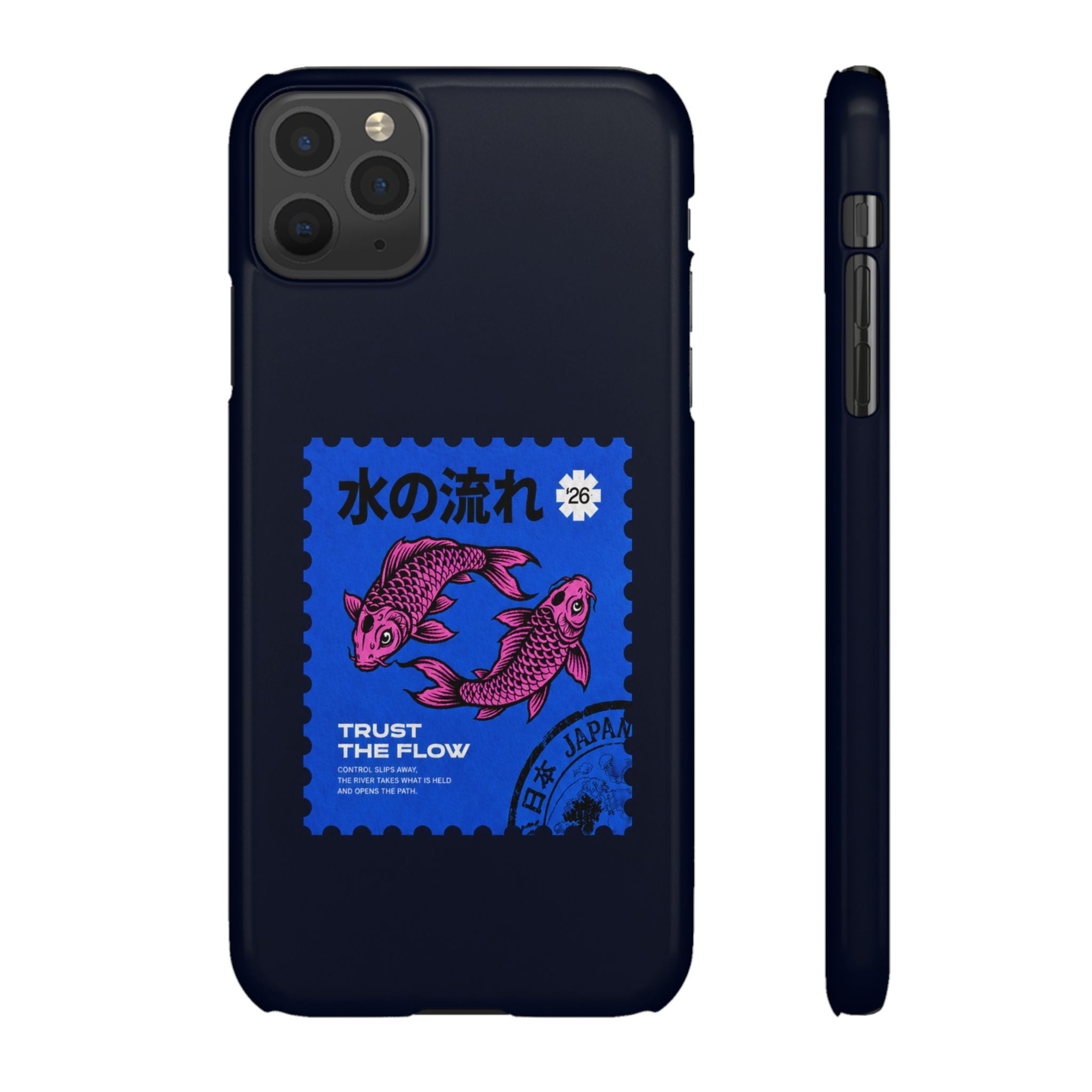 Trust The Flow Koi Phone Case
