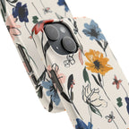 Wildflower Sketch Phone Case