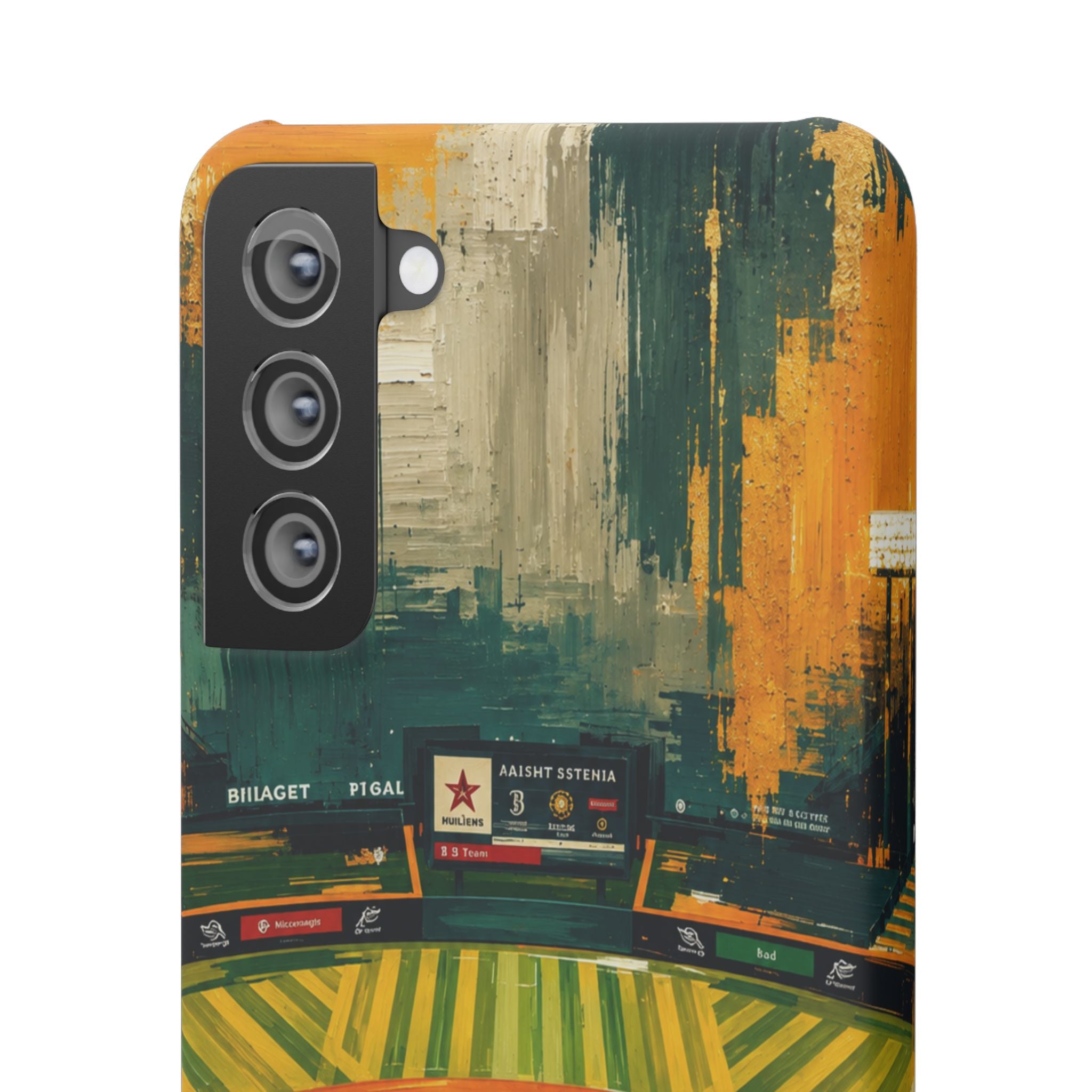 Abstract Baseball Stadium Phone Case