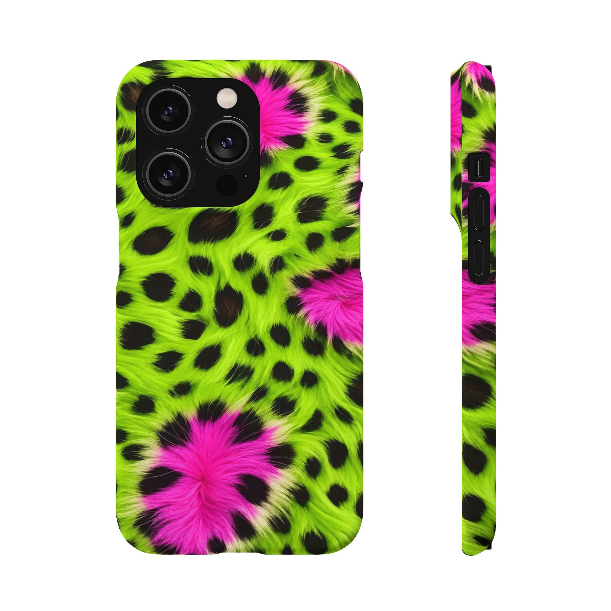 Neon Leopard Phone Case