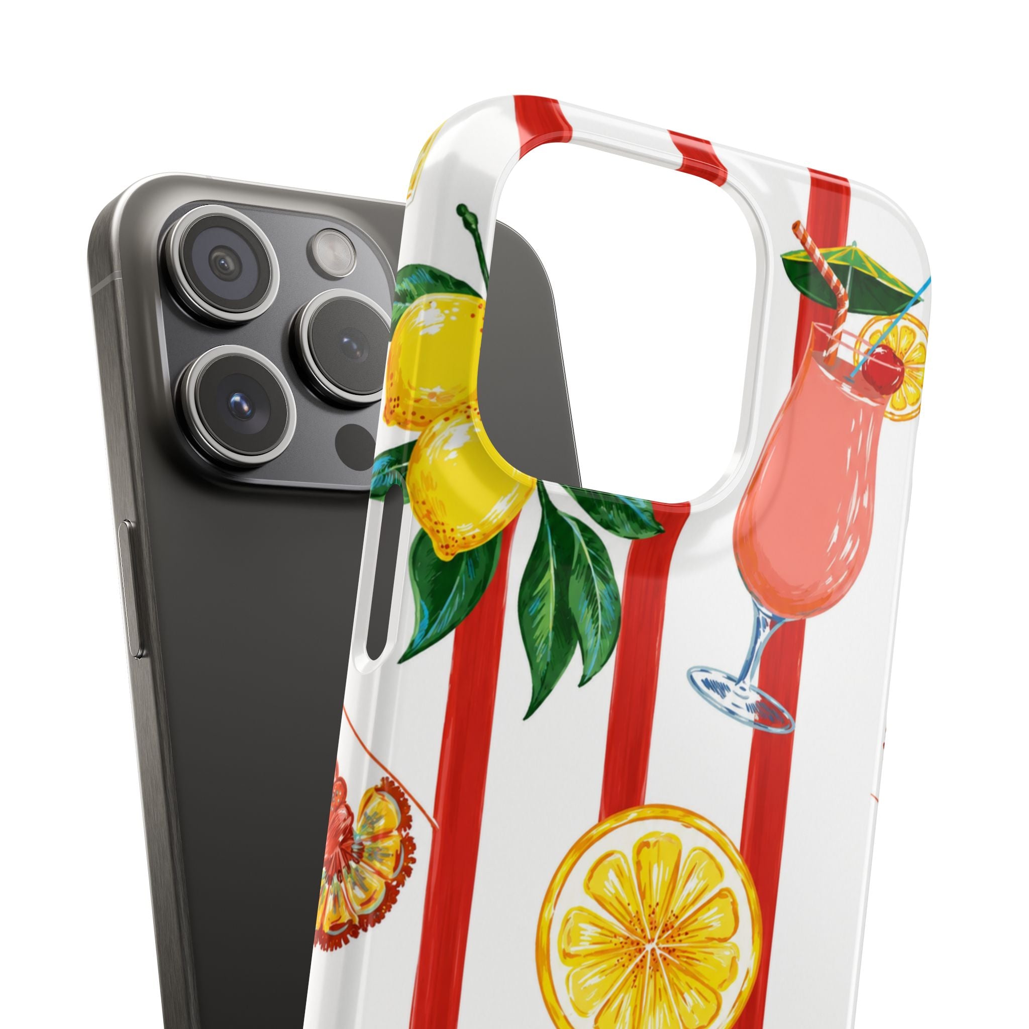 Lemon Coast – Summer Citrus Phone Case