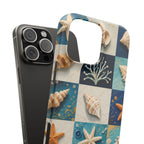 Coastal Seashell Mosaic Phone Case