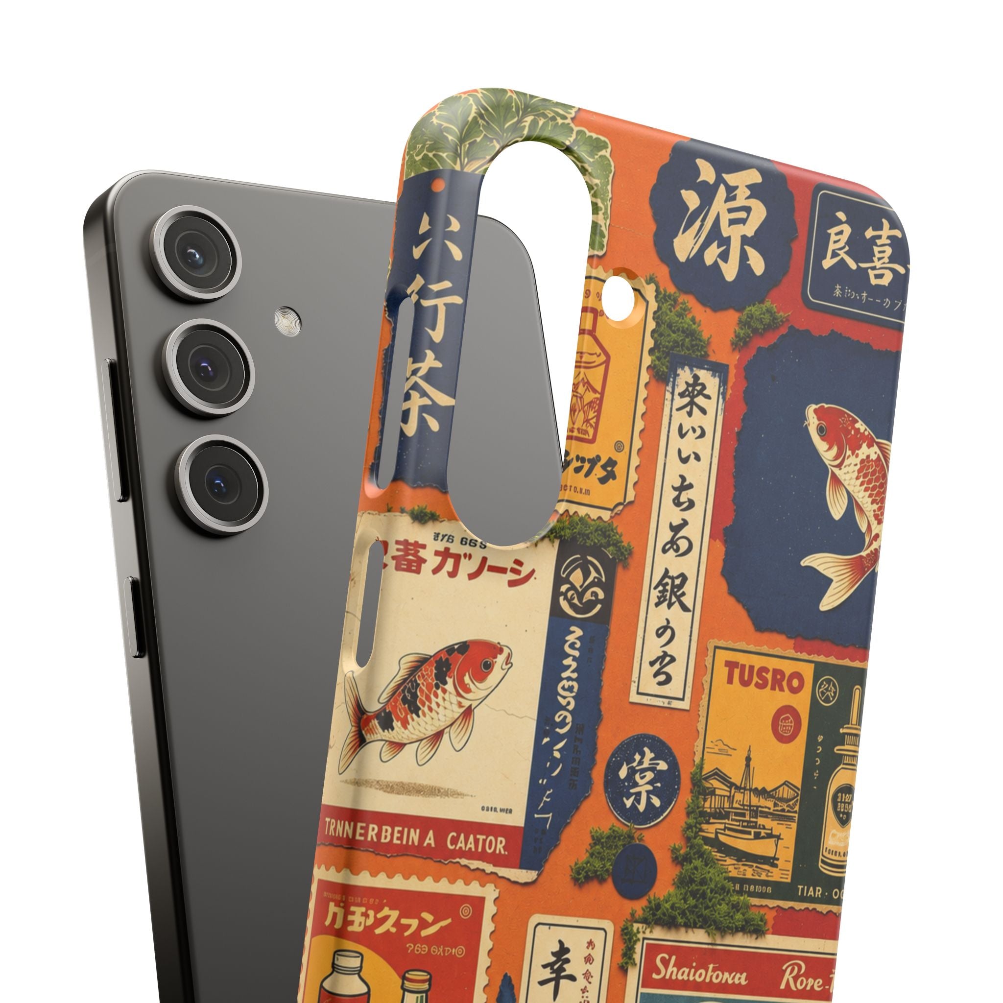 Vintage Japanese Koi Phone Case
